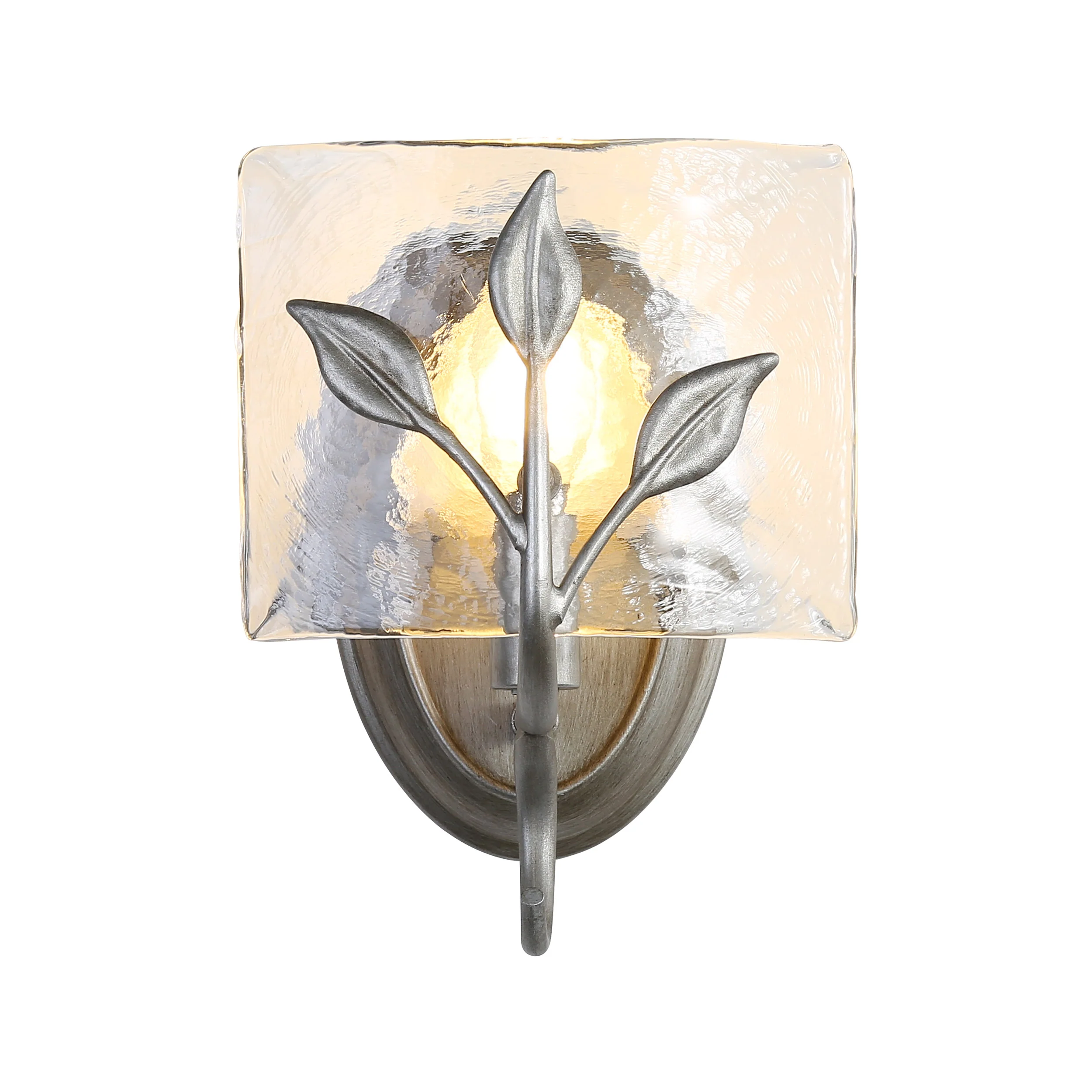 Calla 1-light Wall Sconce in Peruvian Silver - Image 3