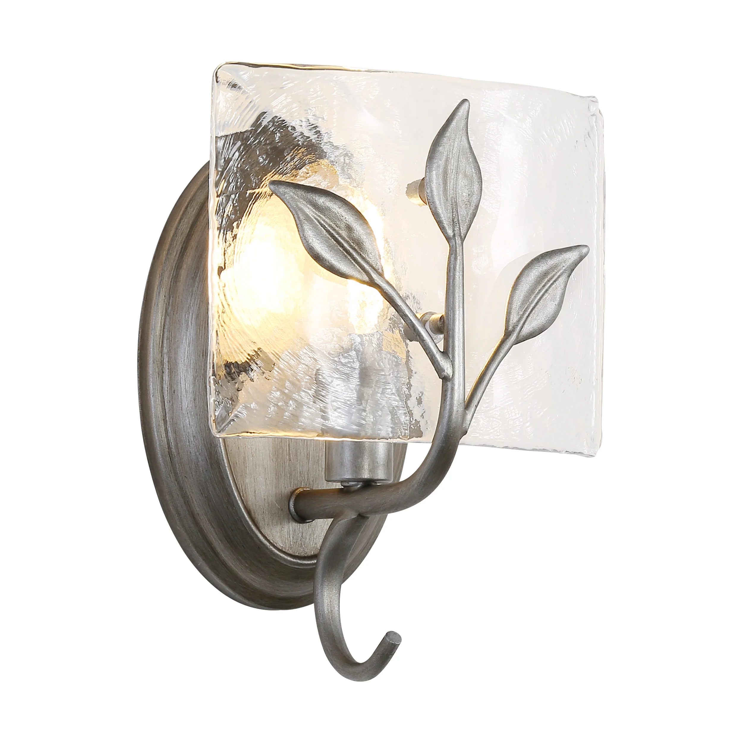 Calla 1-light Wall Sconce in Peruvian Silver - Image 4