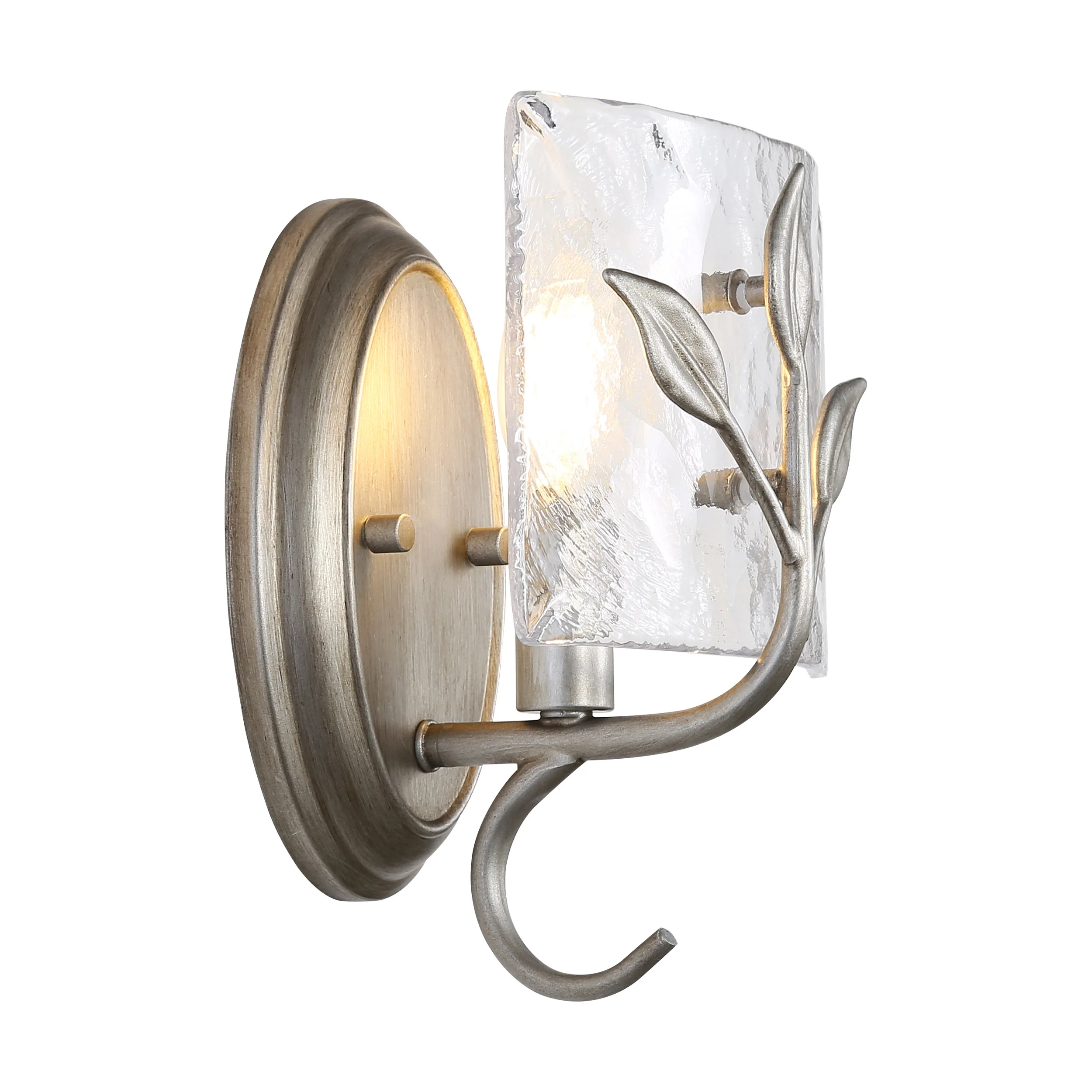 Calla 1-light Wall Sconce in Peruvian Silver - Image 5