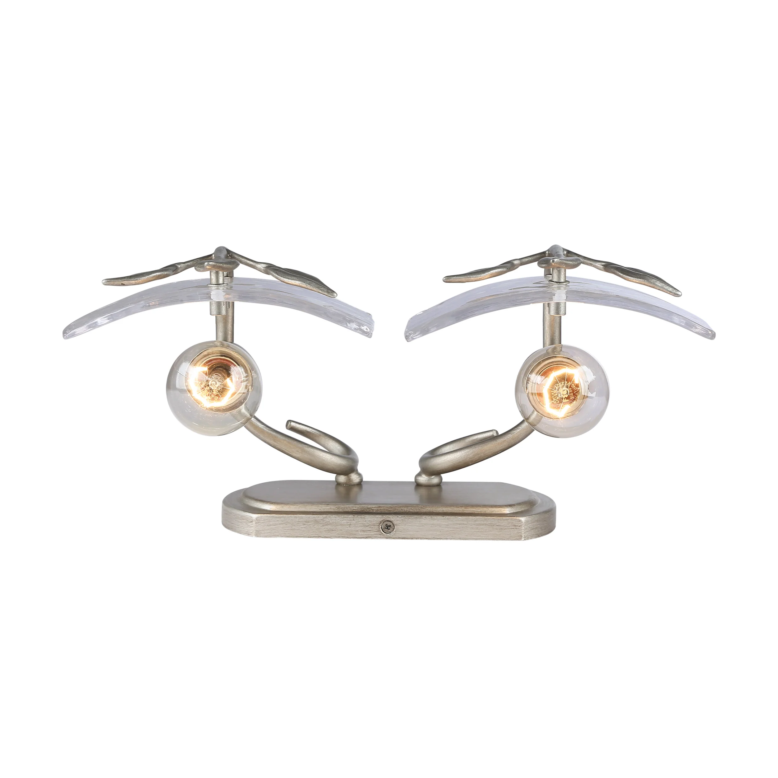 Calla 2-light Vanity in Peruvian Silver - Image 4