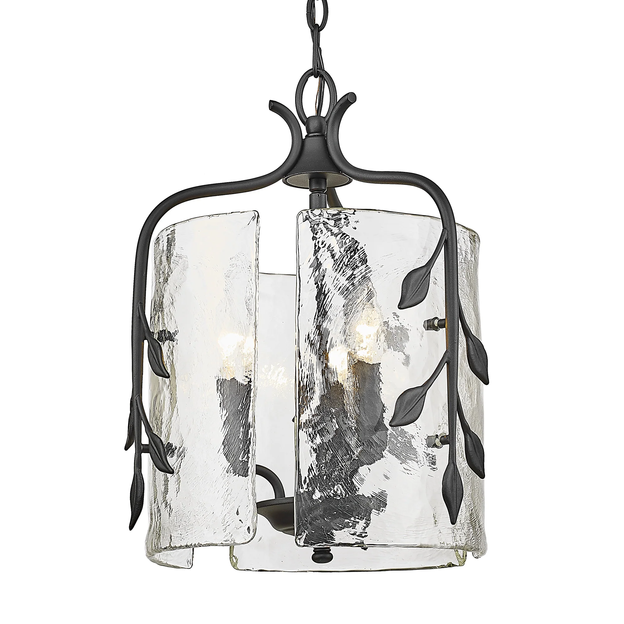 Calla 3-light Pendant in Natural Black - Image 2