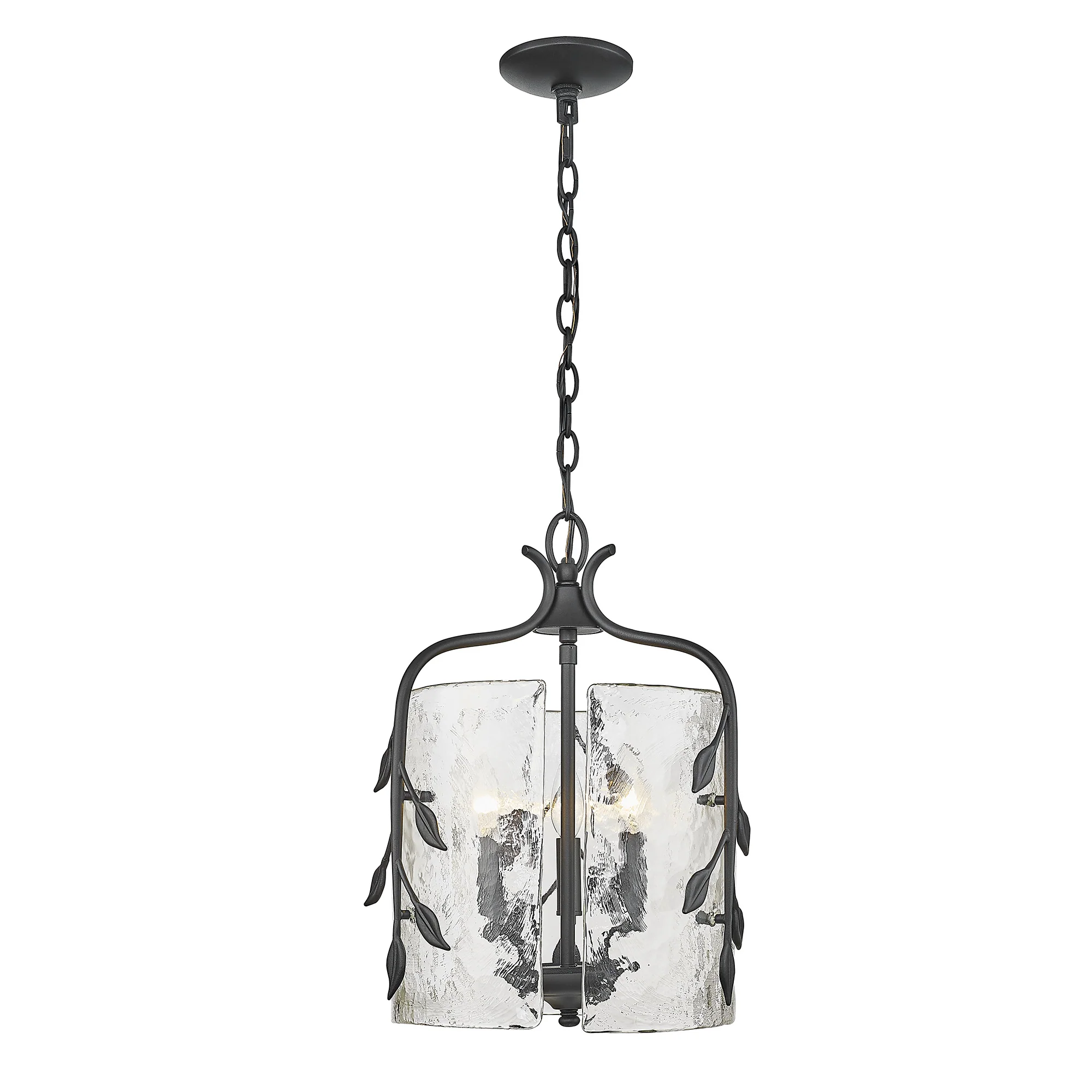 Calla 3-light Pendant in Natural Black - Image 3