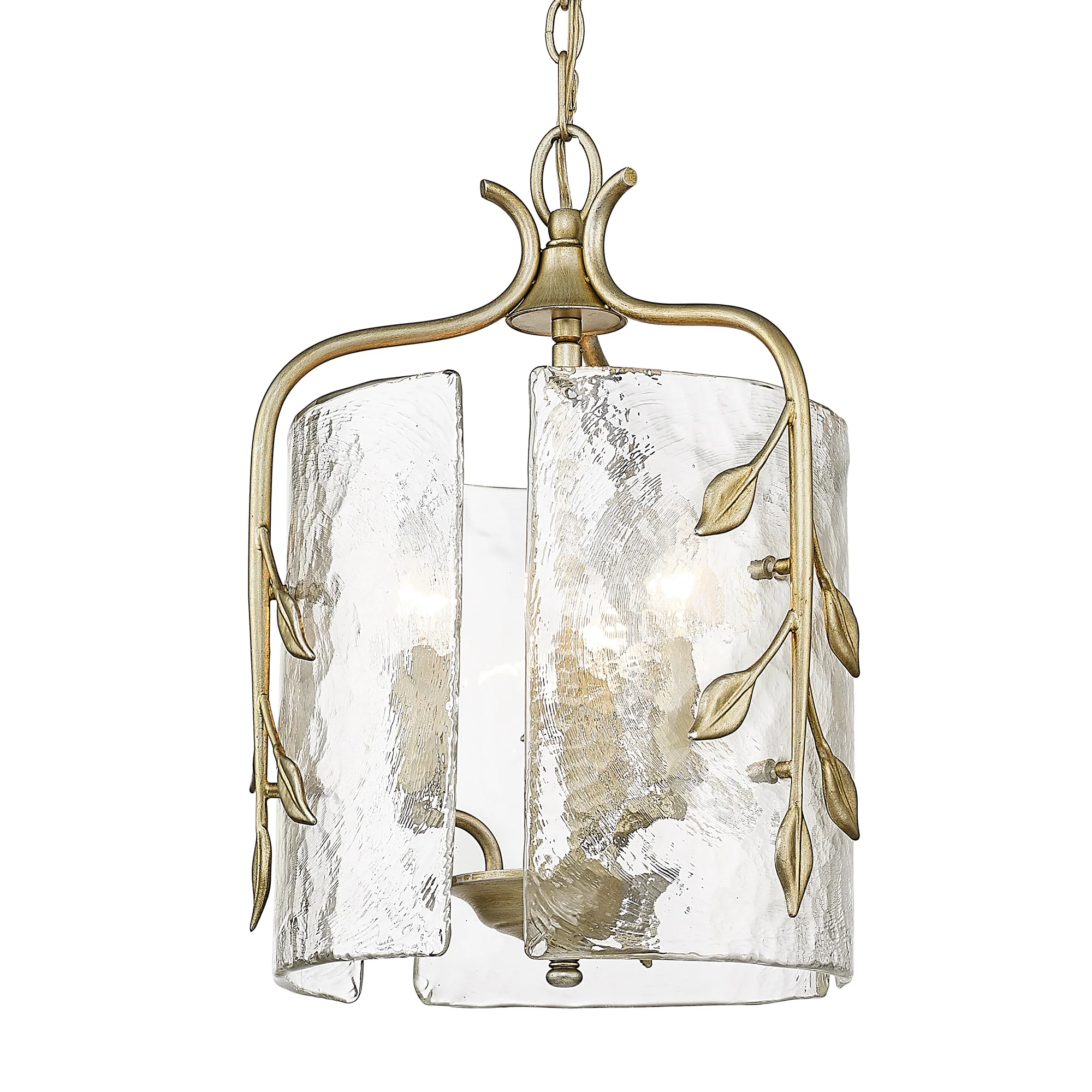 Calla 3-light Pendant in White Gold - Image 3