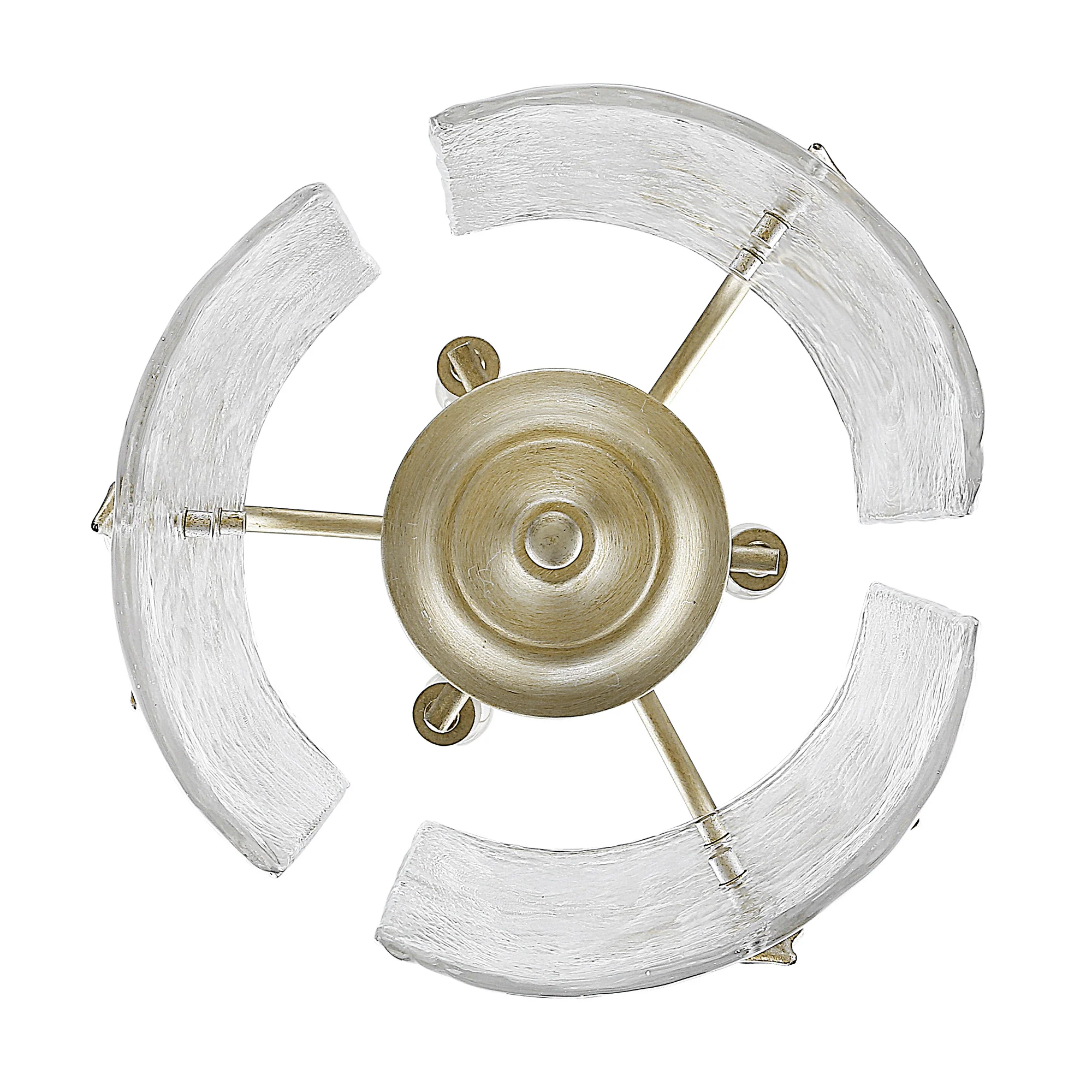 Calla 3-light Pendant in White Gold - Image 5
