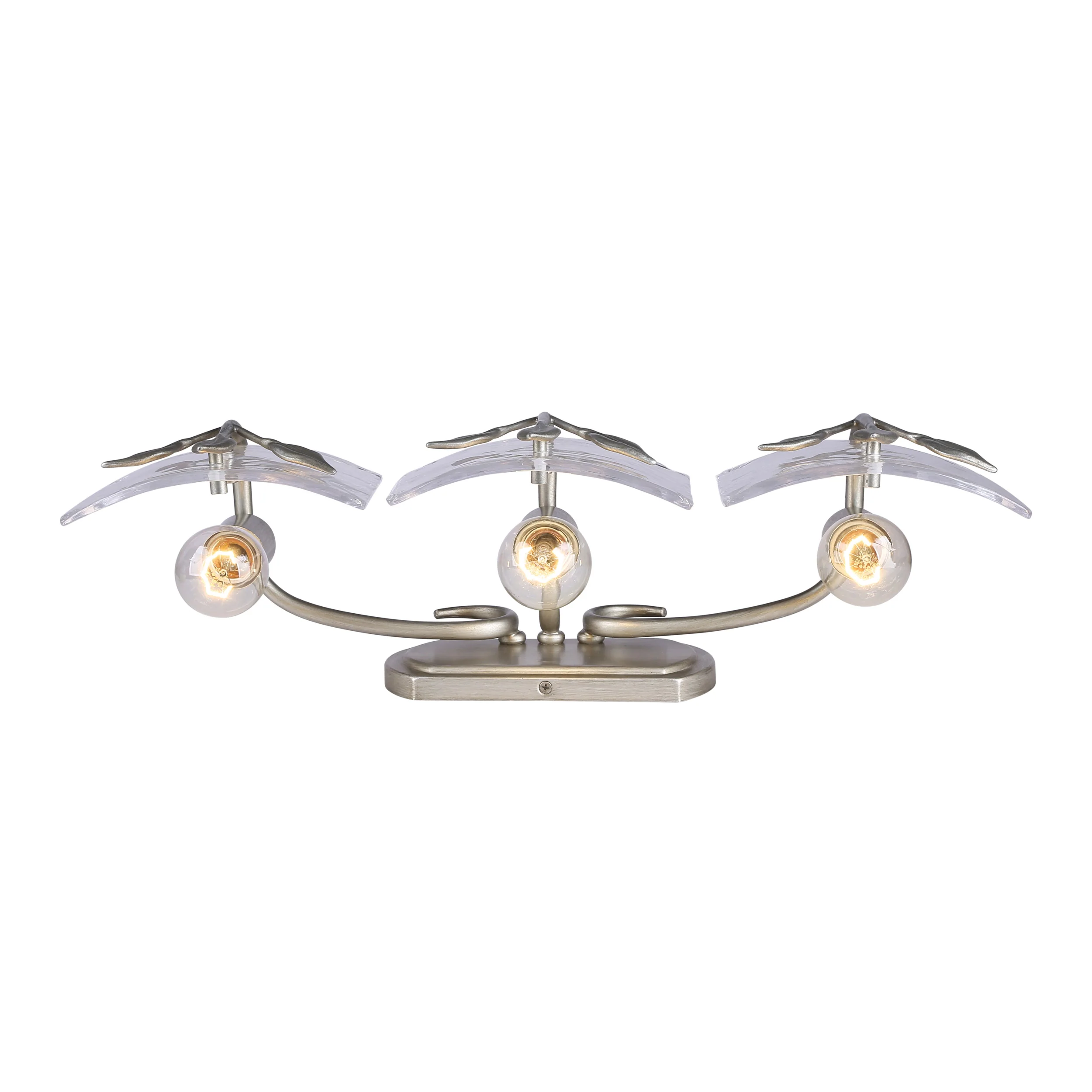 Calla 3-light Vanity in Peruvian Silver - Image 3