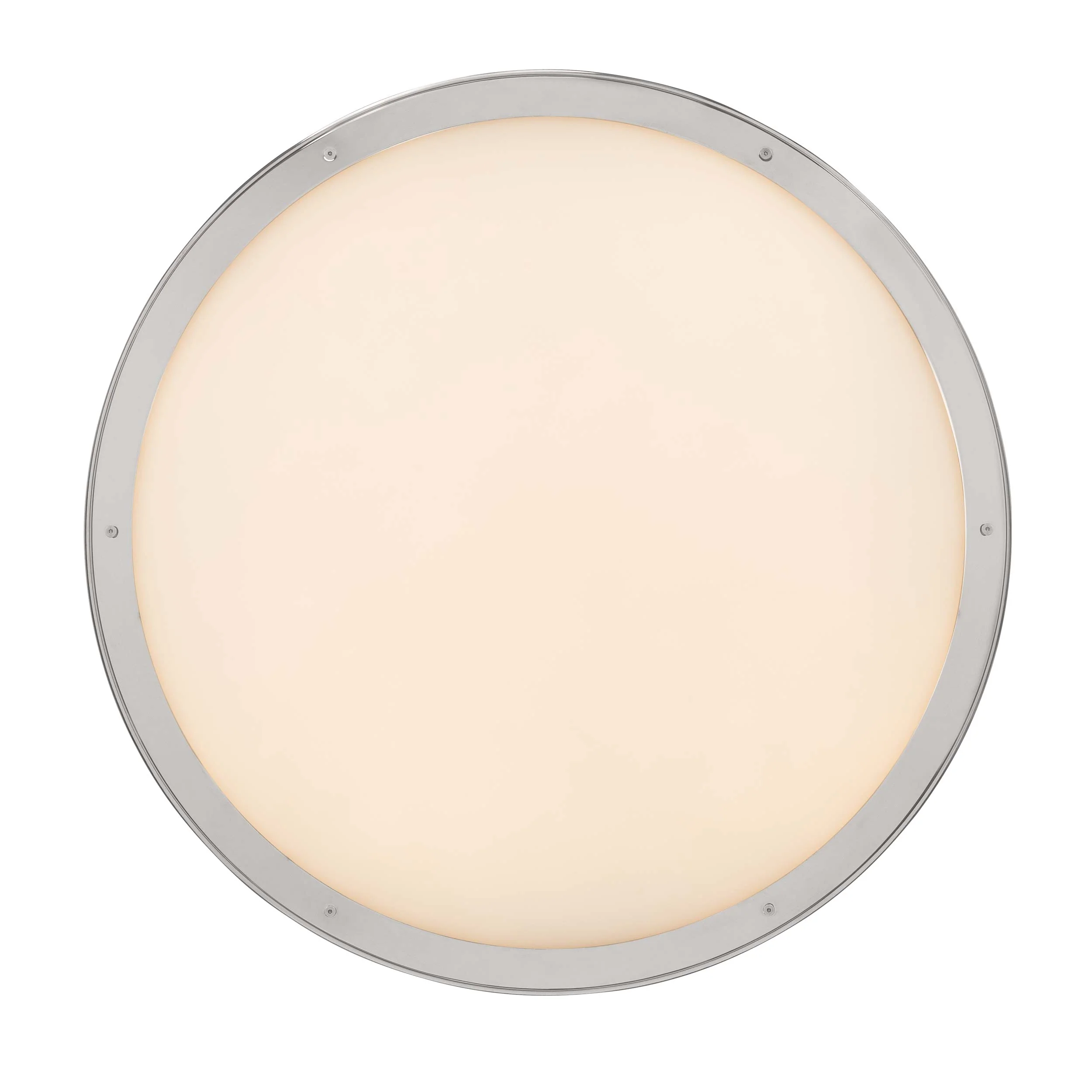Cameron Integrated LED 24in Pendant in Polished Nickel with Etched Glass - Image 5
