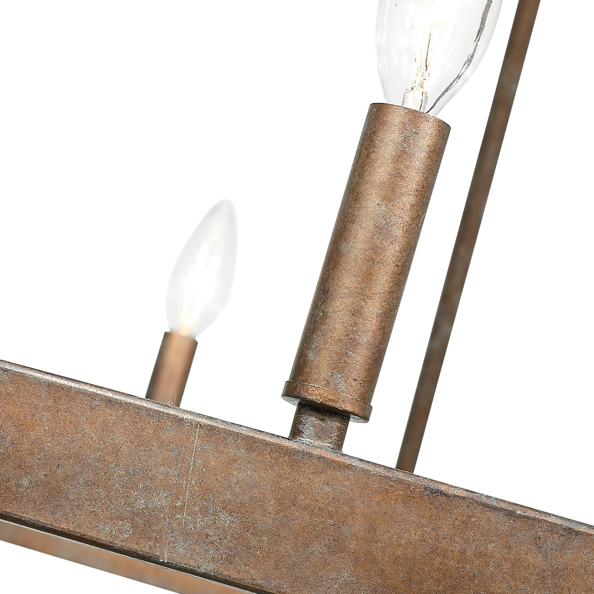 Carraway 9-light Chandelier in Copper Patina - Image 4