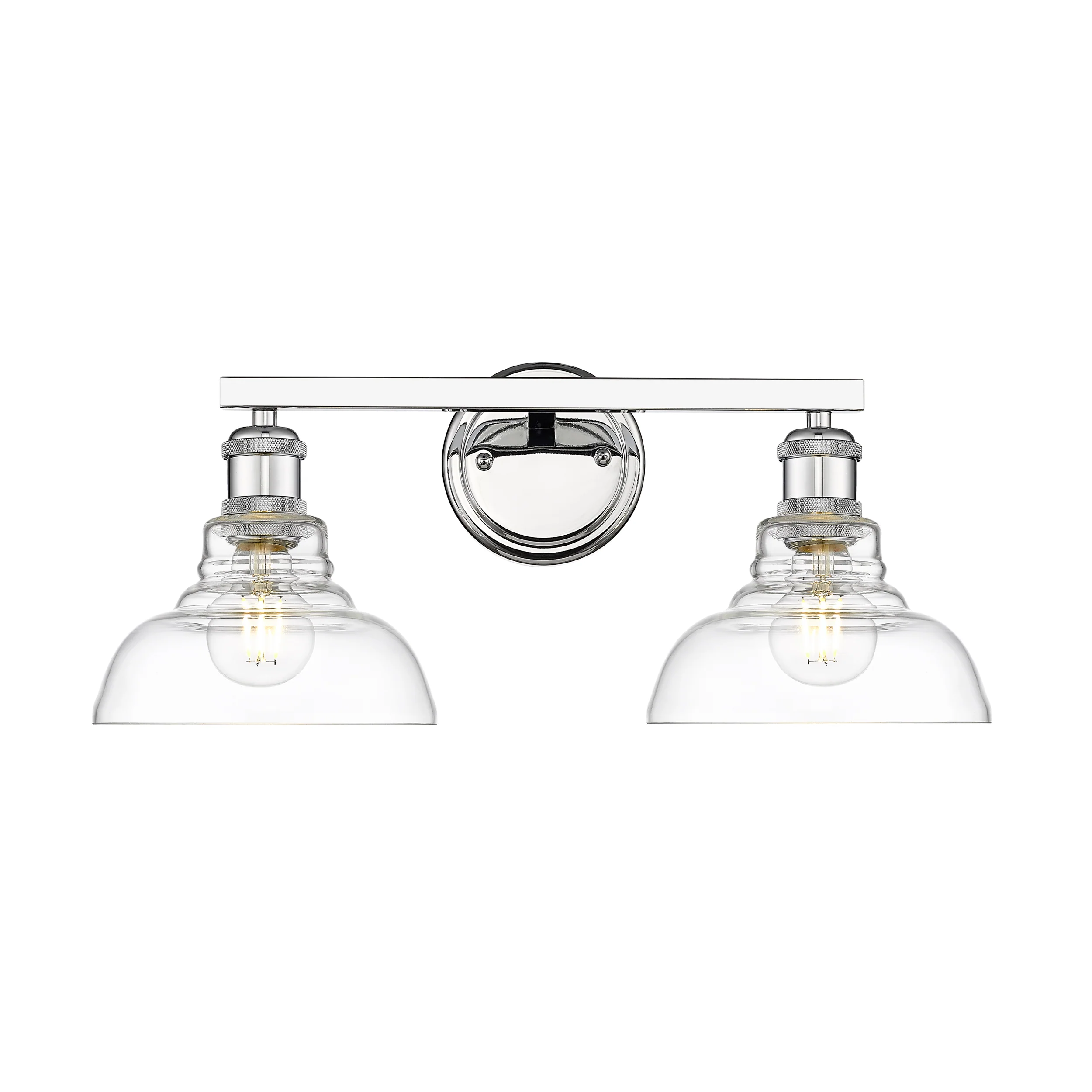 Carver 2-light Vanity in Chrome - Image 2