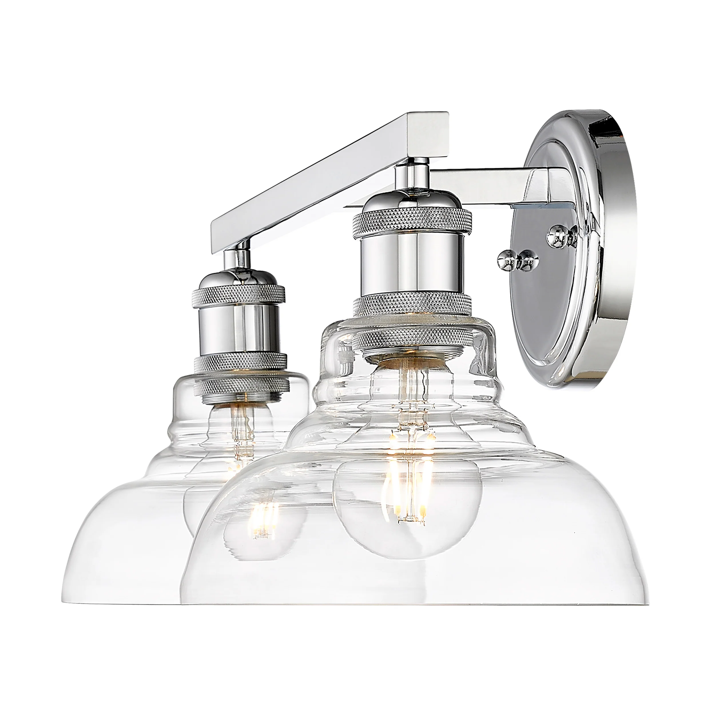 Carver 2-light Vanity in Chrome - Image 3