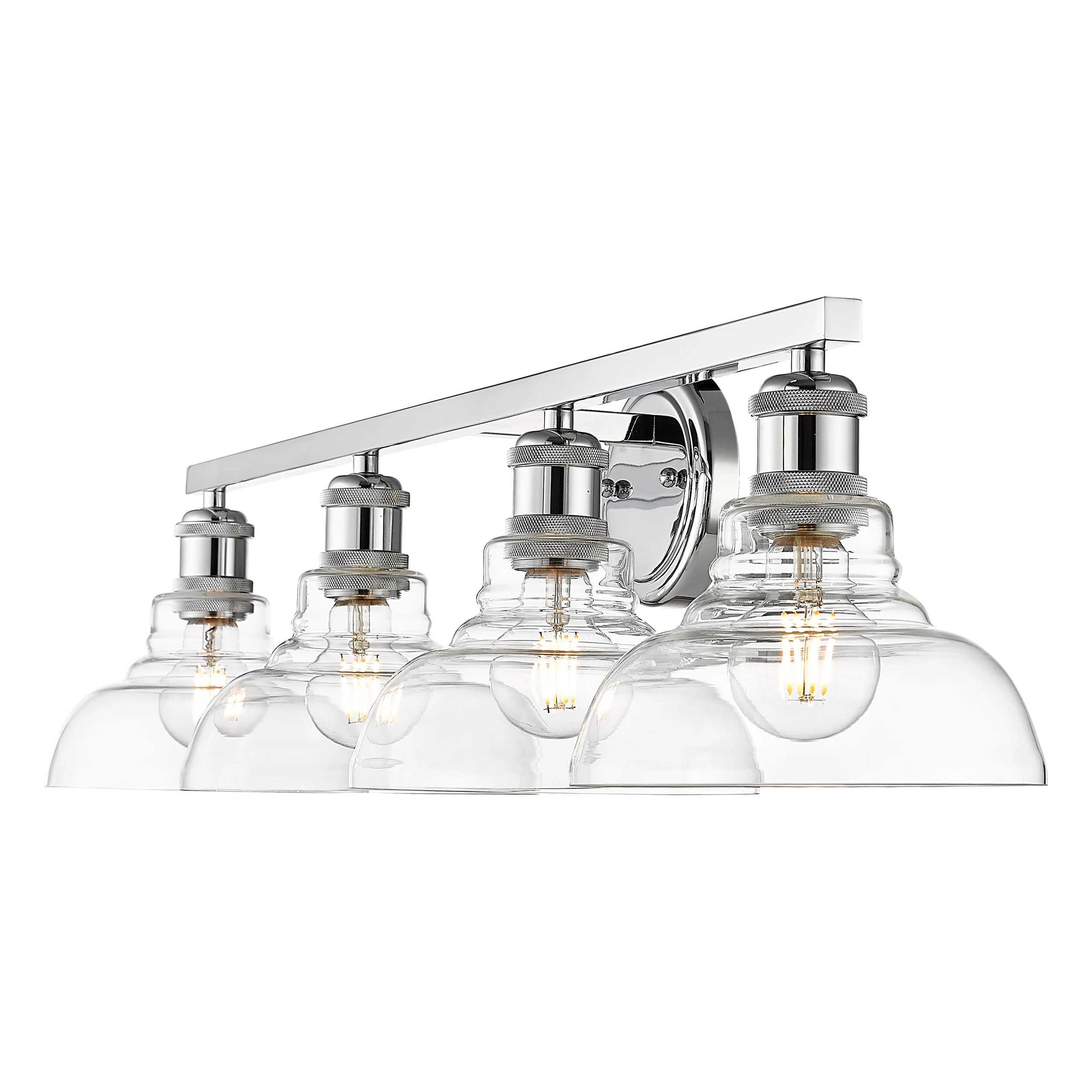 Carver 4-light Vanity in Chrome - Image 3