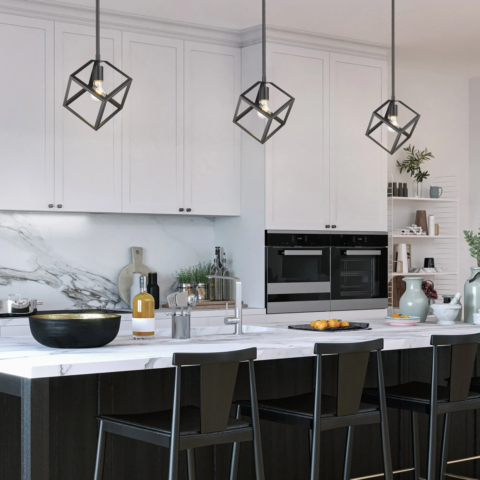 Cassio 1-light Pendant in Matte Black - Image 4