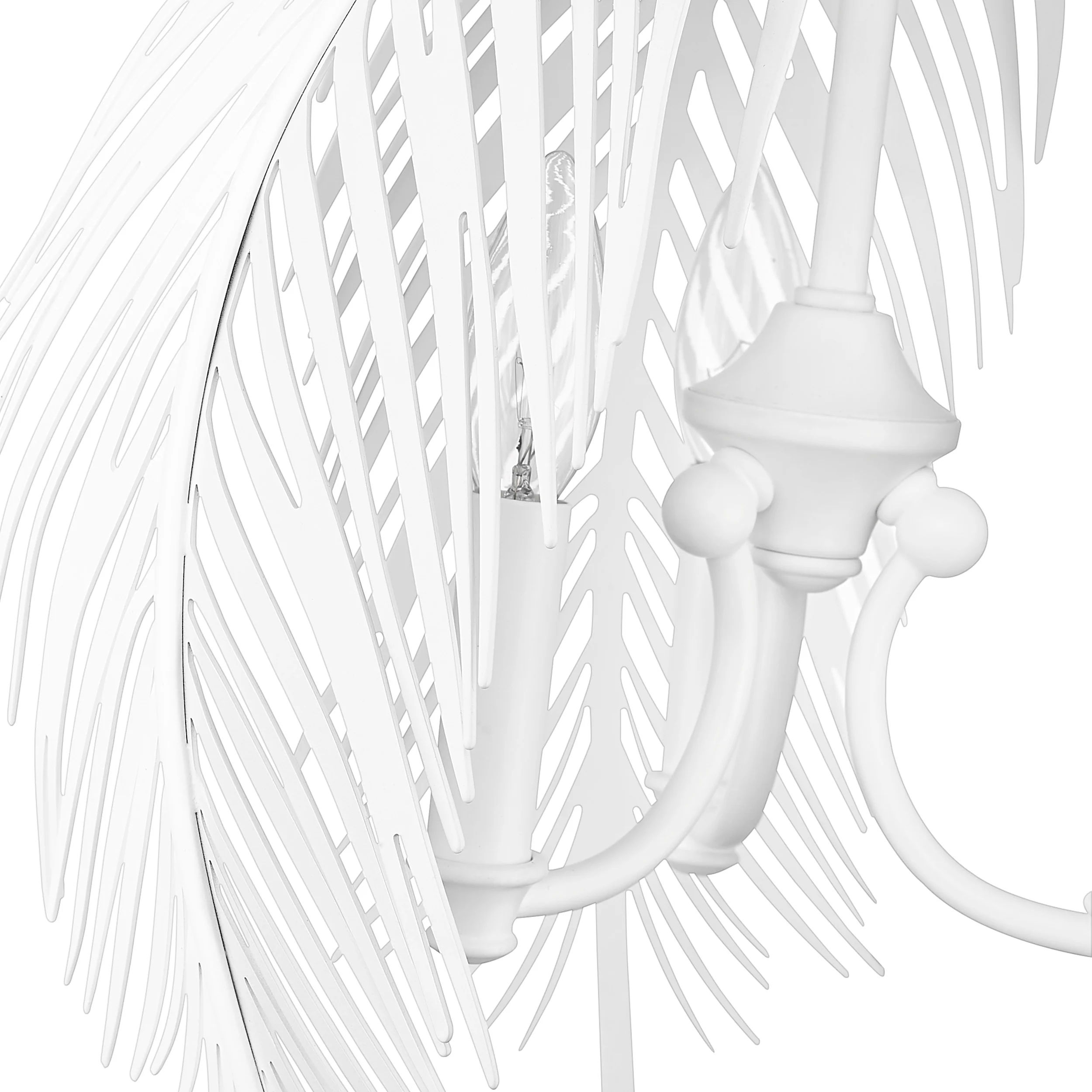 Cay 3-light Pendant in Matte White - Image 5