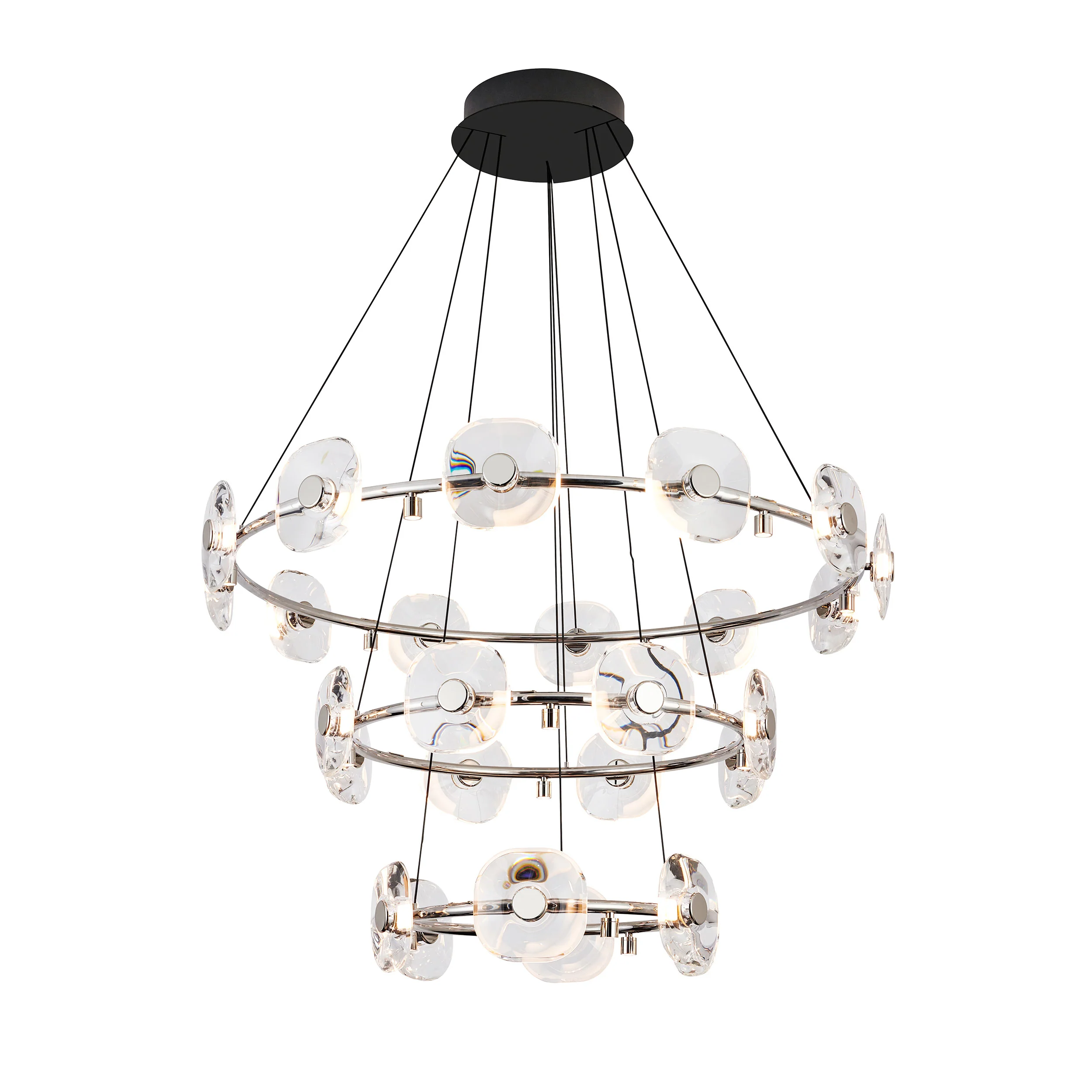 Celestia 26-light Integrated LED Chandelier in Chrome