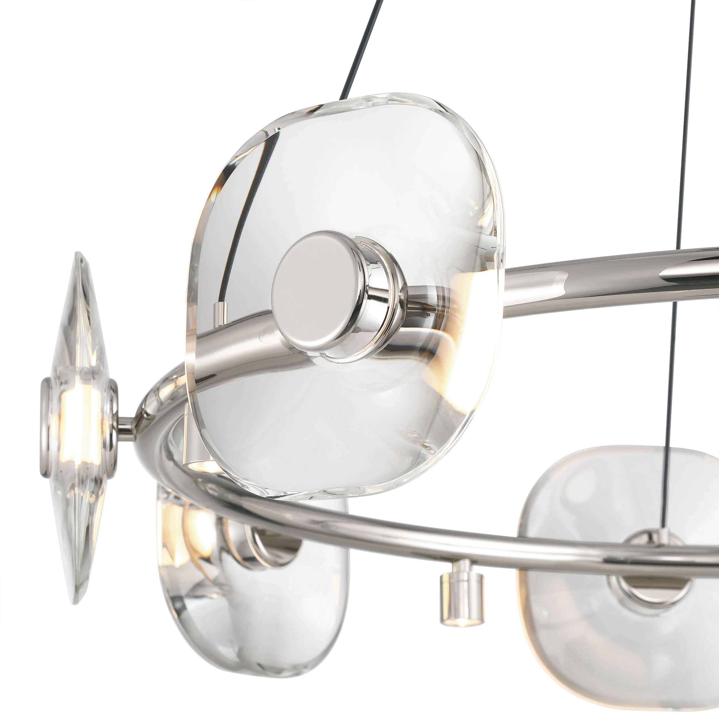 Celestia 26-light Integrated LED Chandelier in Chrome - Image 2