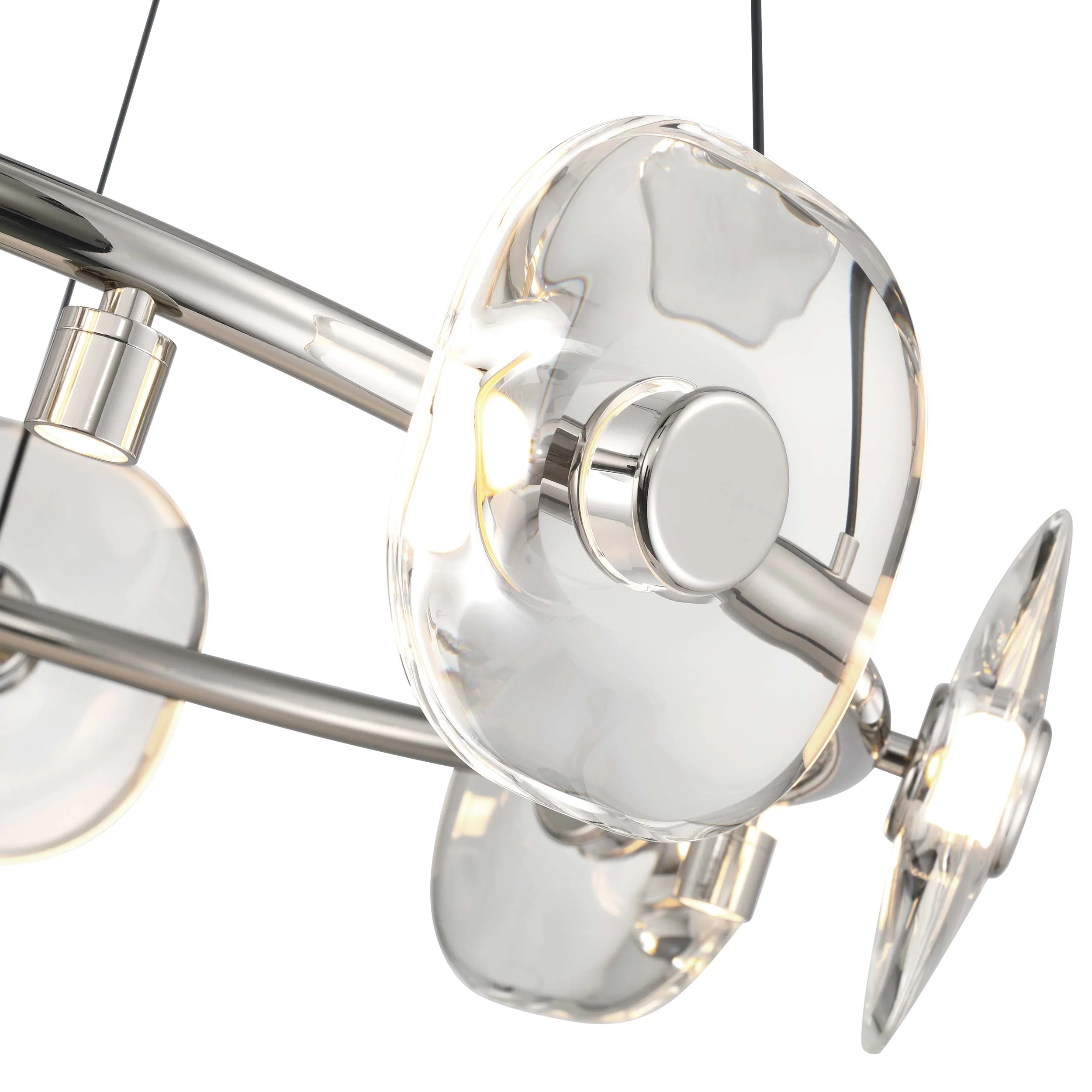 Celestia 26-light Integrated LED Chandelier in Chrome - Image 3