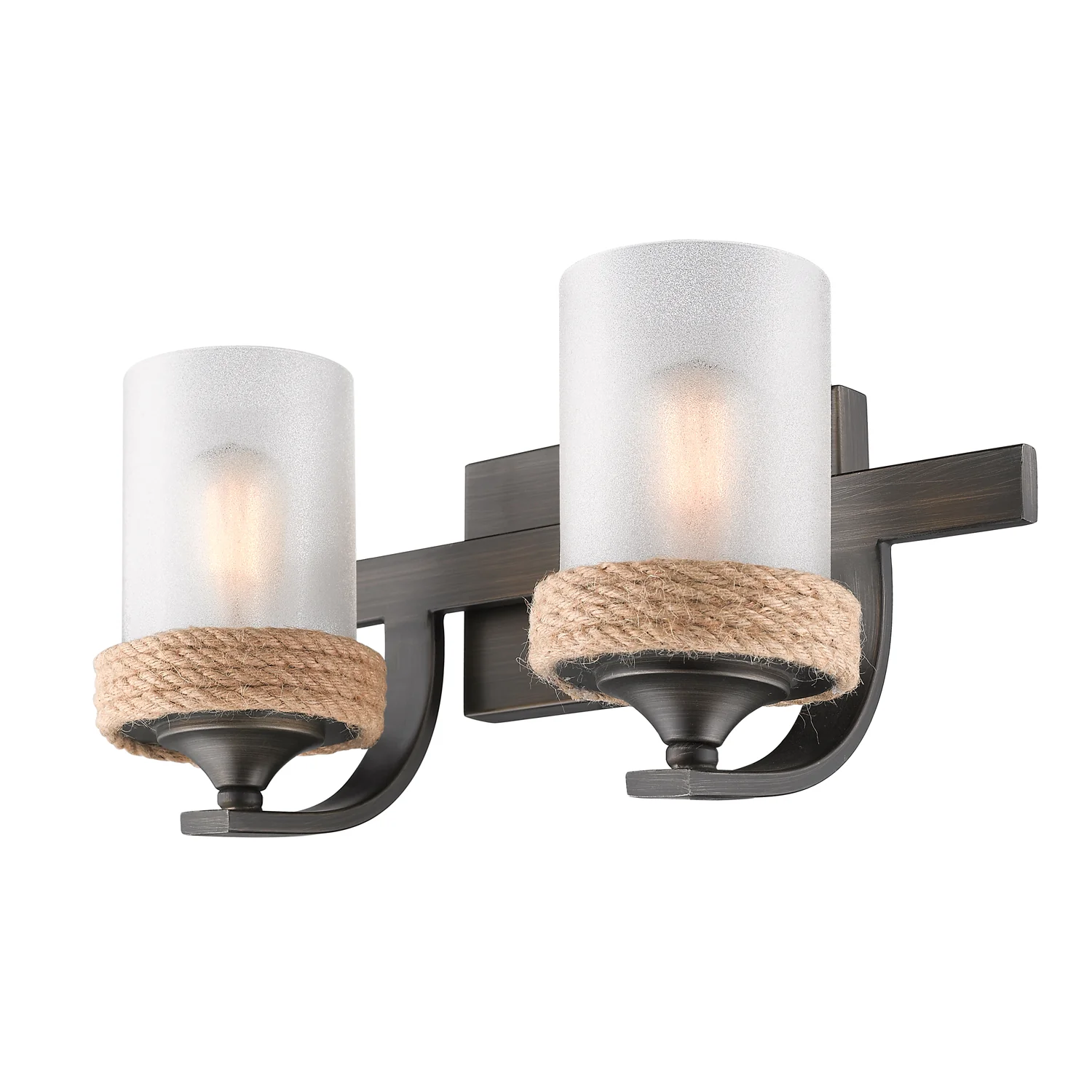 Chatham 2-light Vanity in Gunmetal Bronze