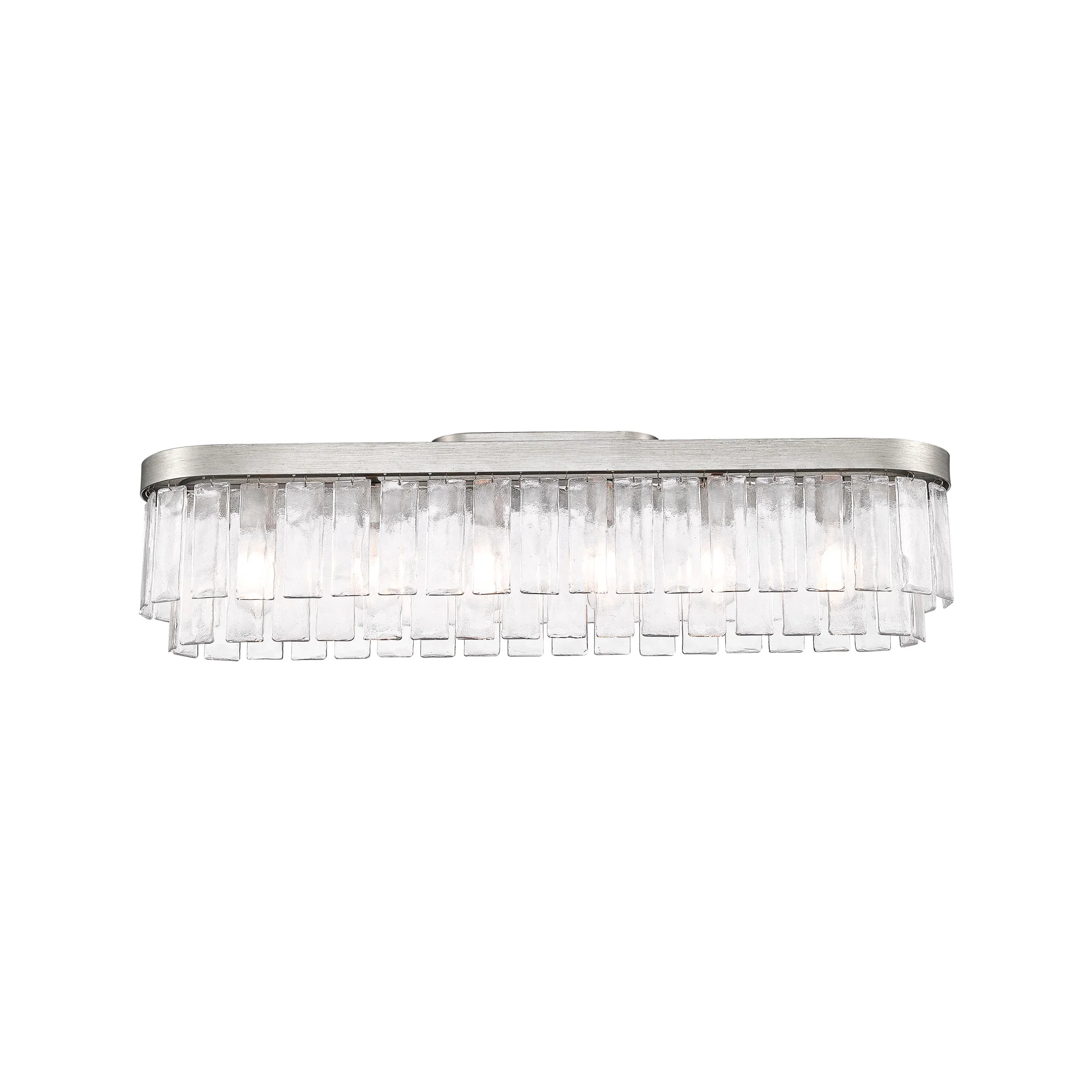 Ciara 6-light Flush Mount in Peruvian Silver - Image 3