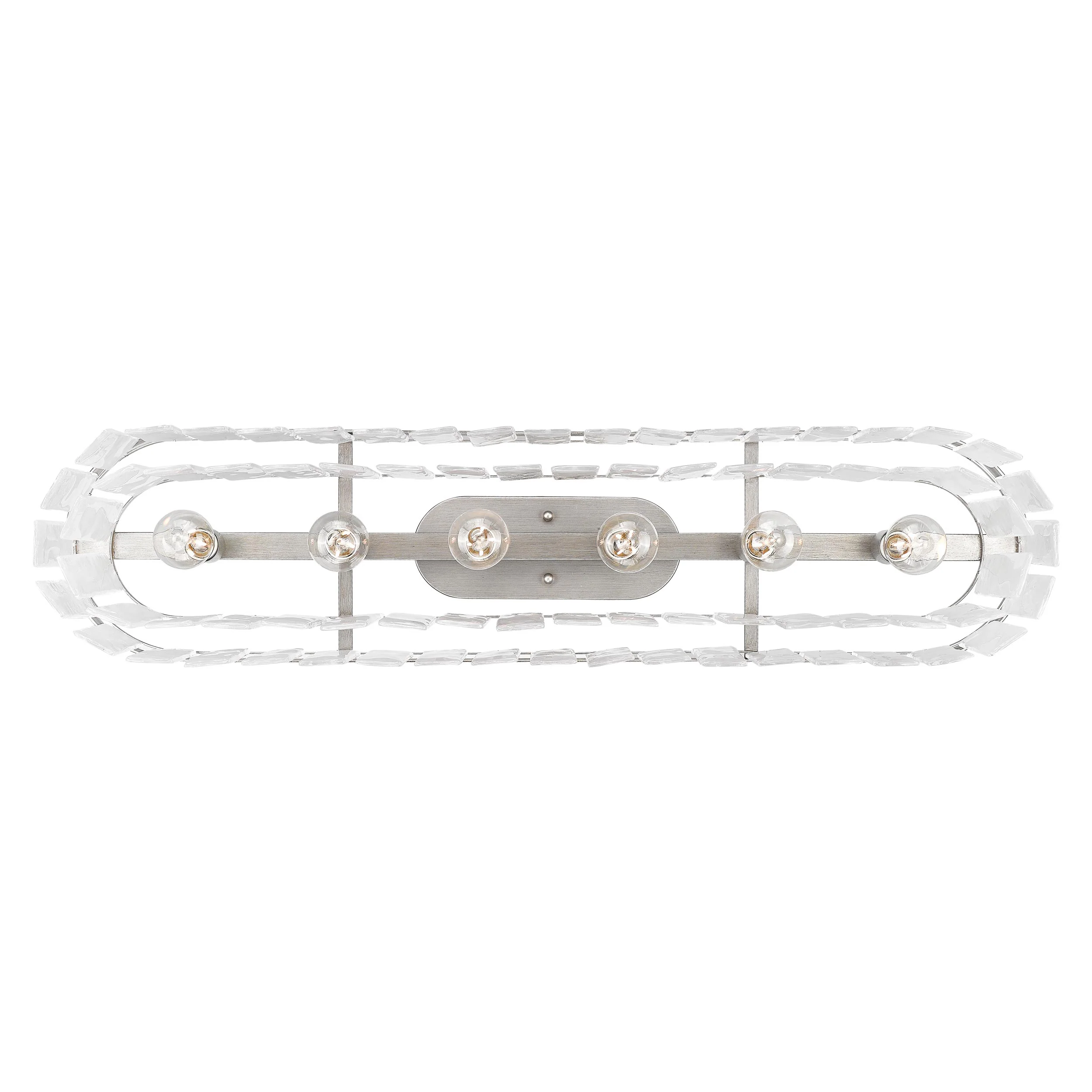 Ciara 6-light Flush Mount in Peruvian Silver - Image 7