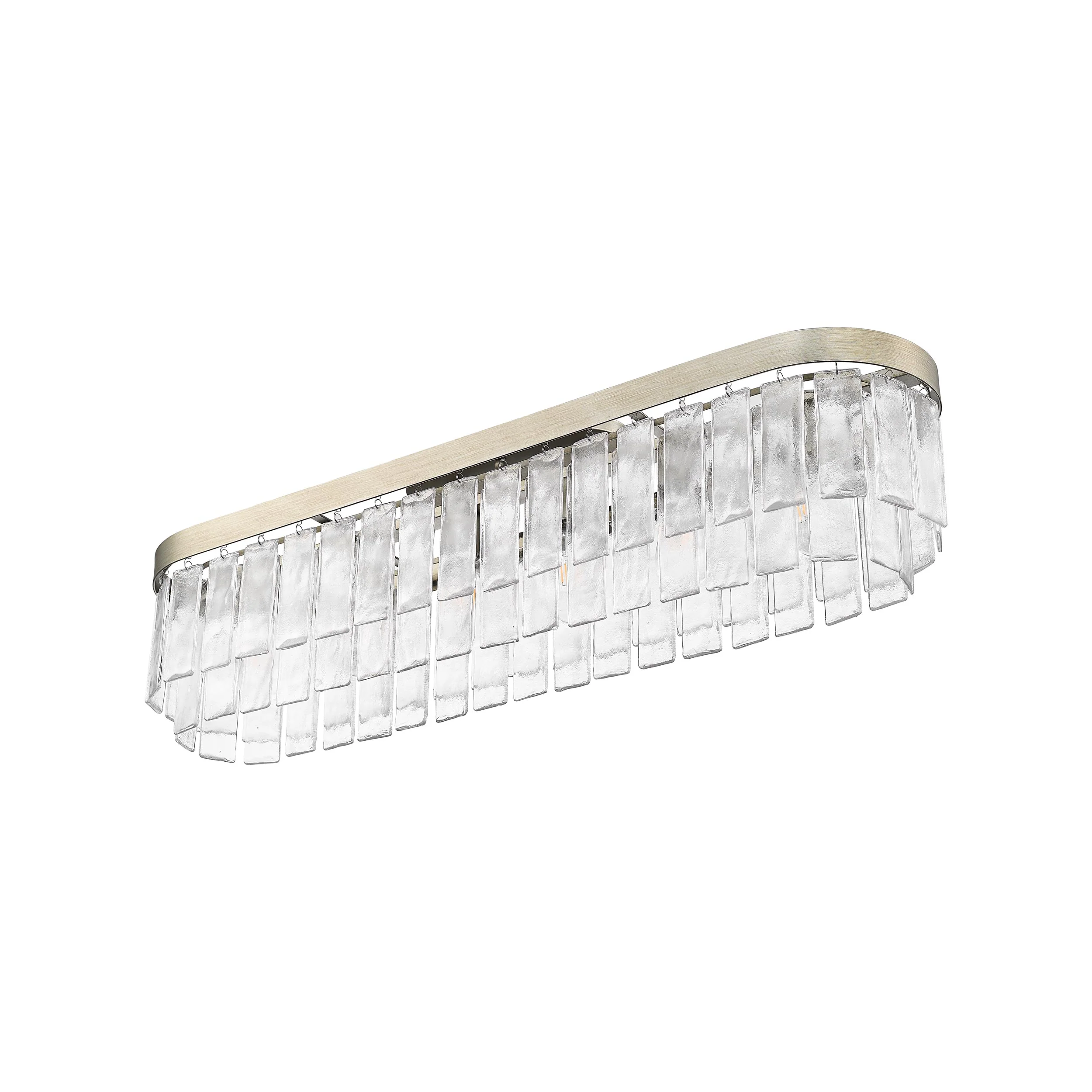 Ciara 6-light Flush Mount in White Gold - Image 4