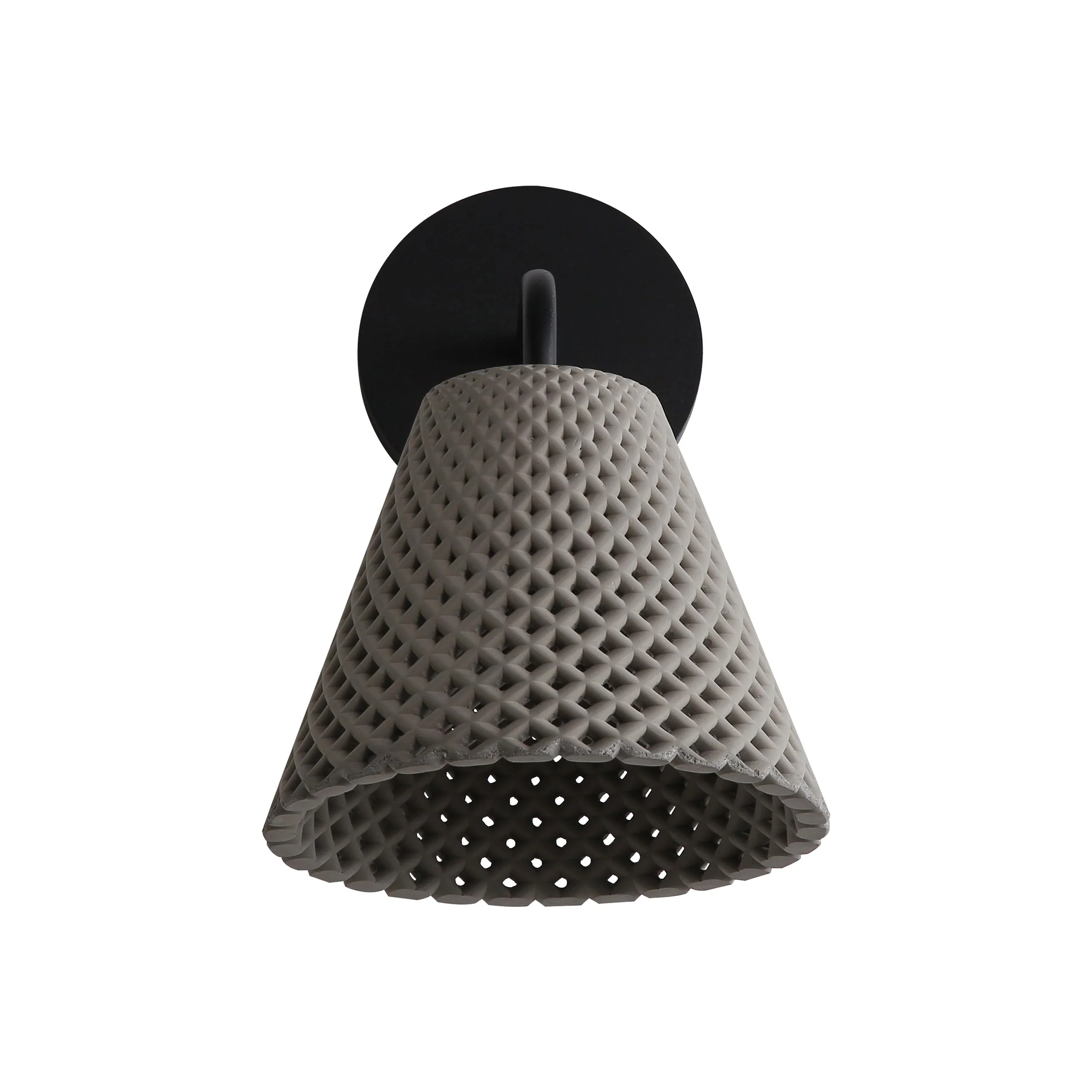 Clarus Integrated LED Wall Sconce in Grey Cement - Image 2