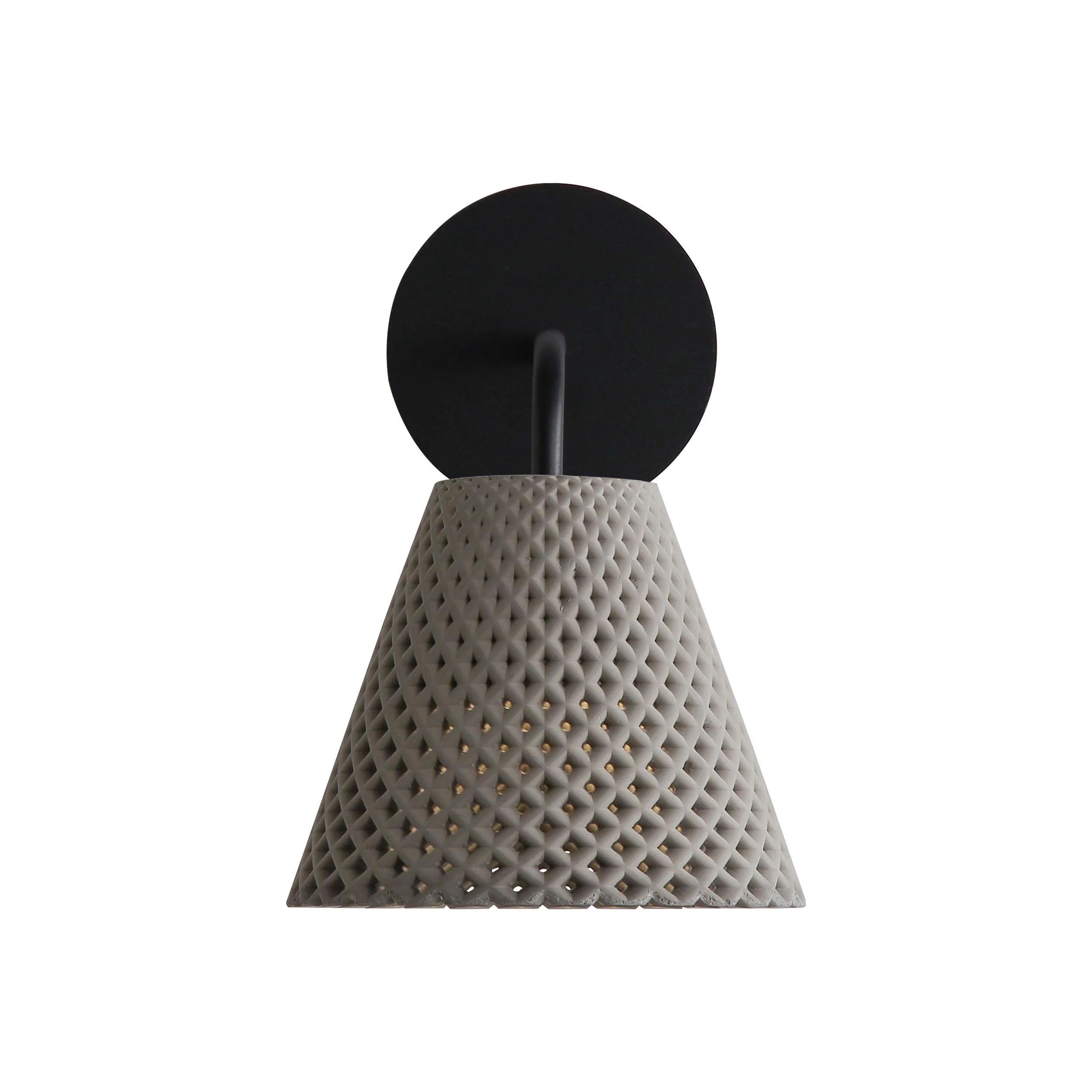 Clarus Integrated LED Wall Sconce in Grey Cement - Image 4