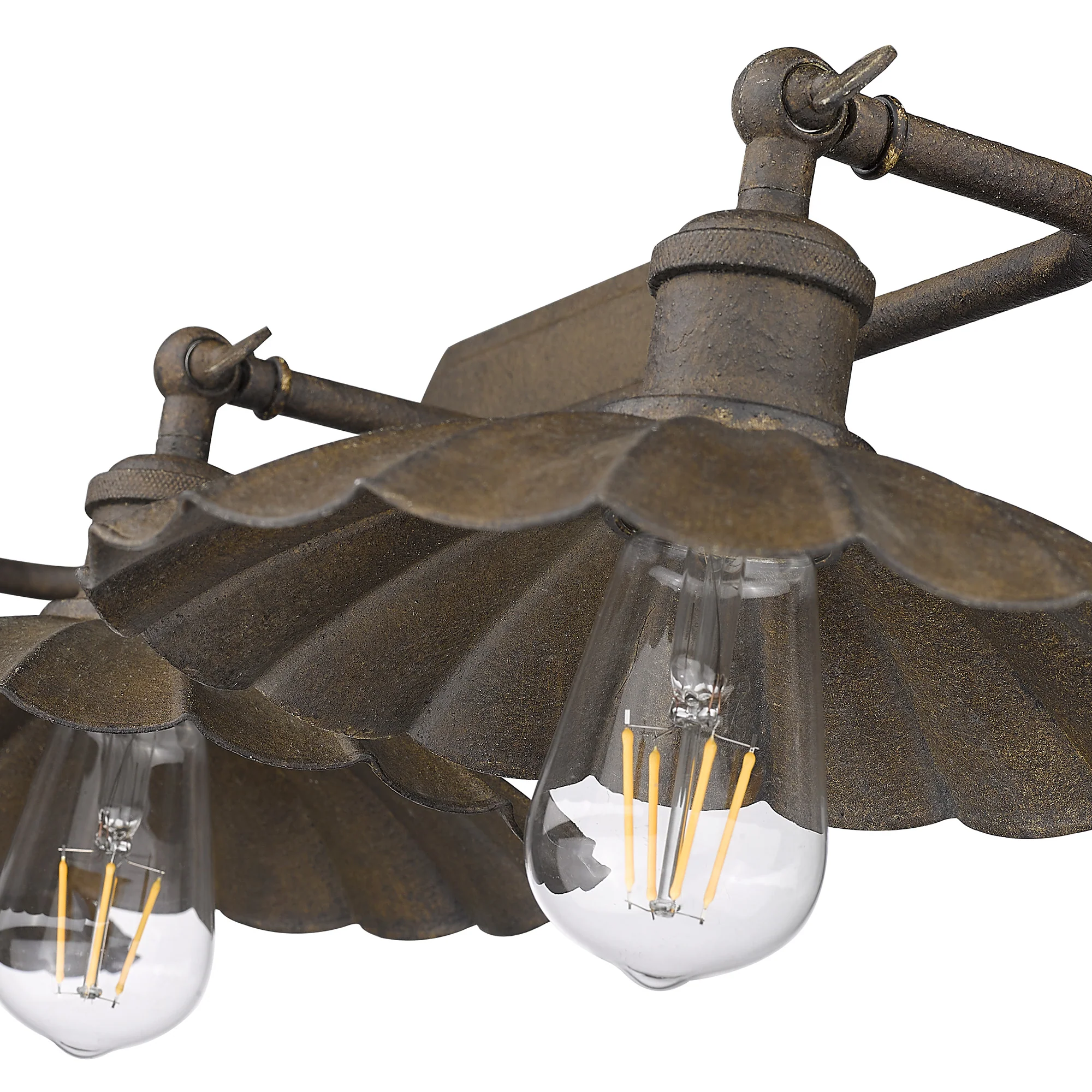 Clemence 3-light Vanity in Dark Rust - Image 6