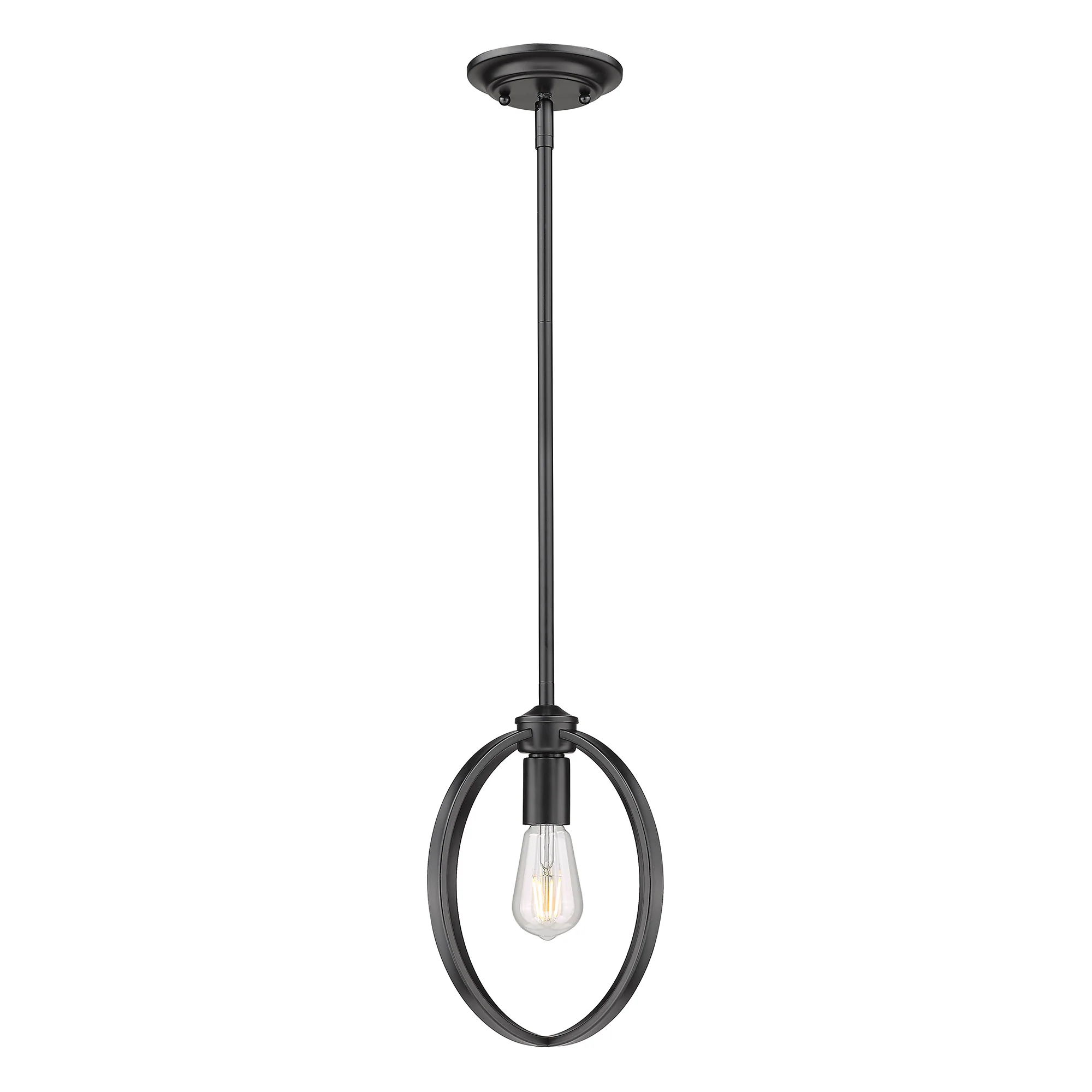 Colson 1-light Pendant in Matte Black - Image 2