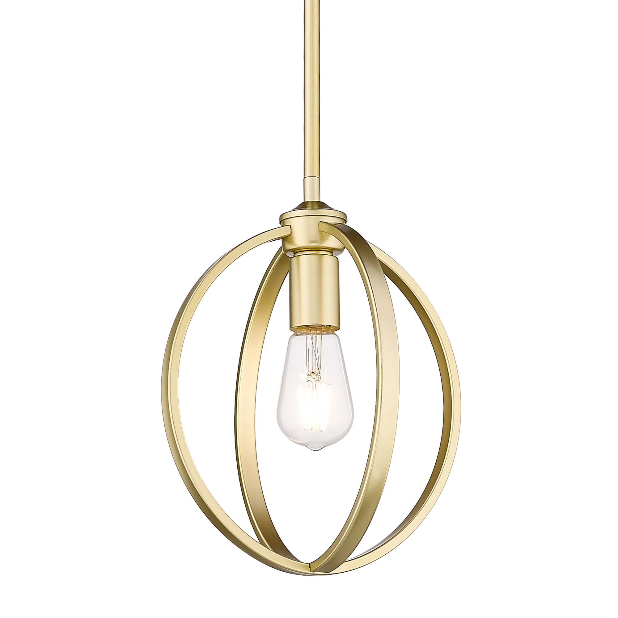 Colson 1-light Pendant in Olympic Gold