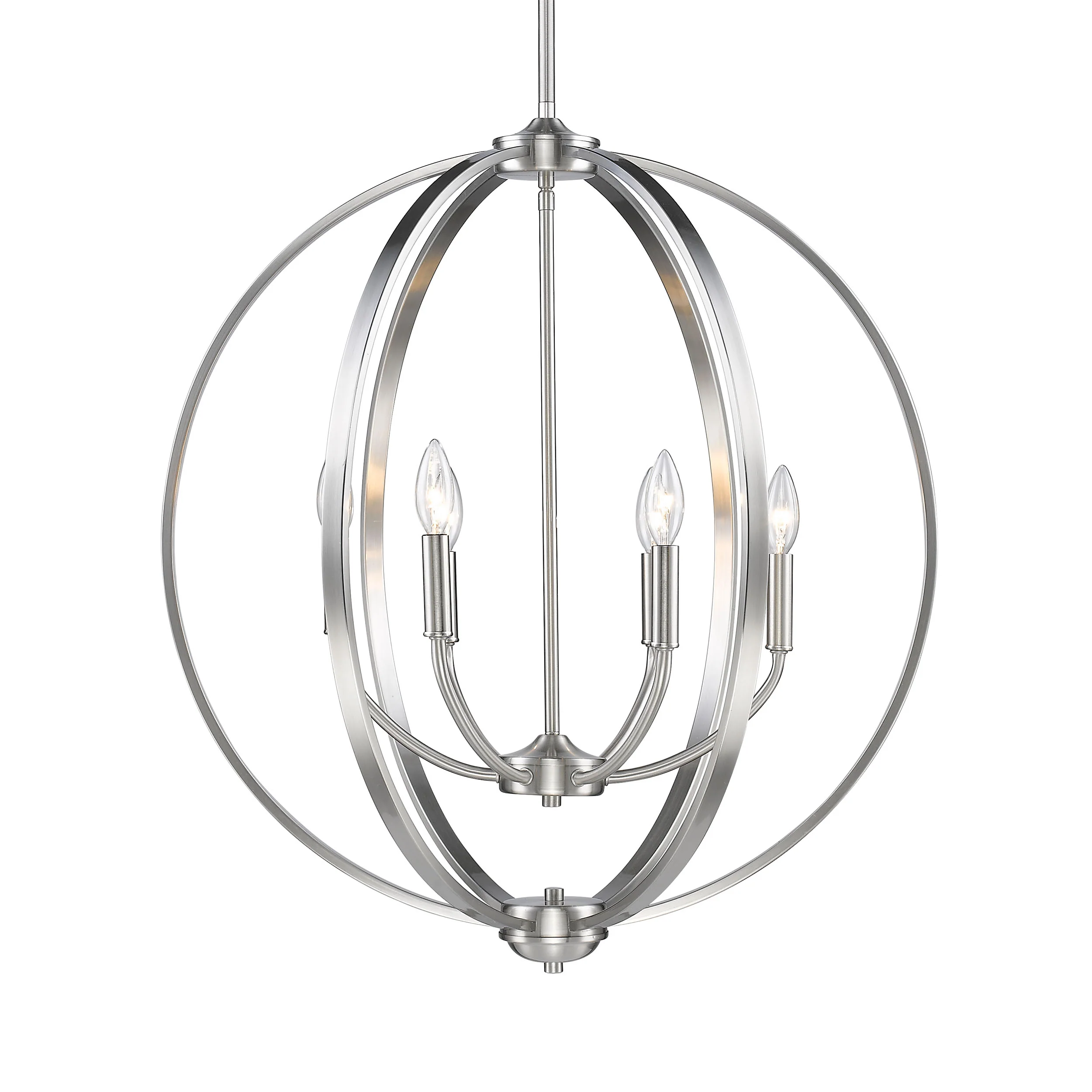 Colson 6-light Chandelier in Pewter