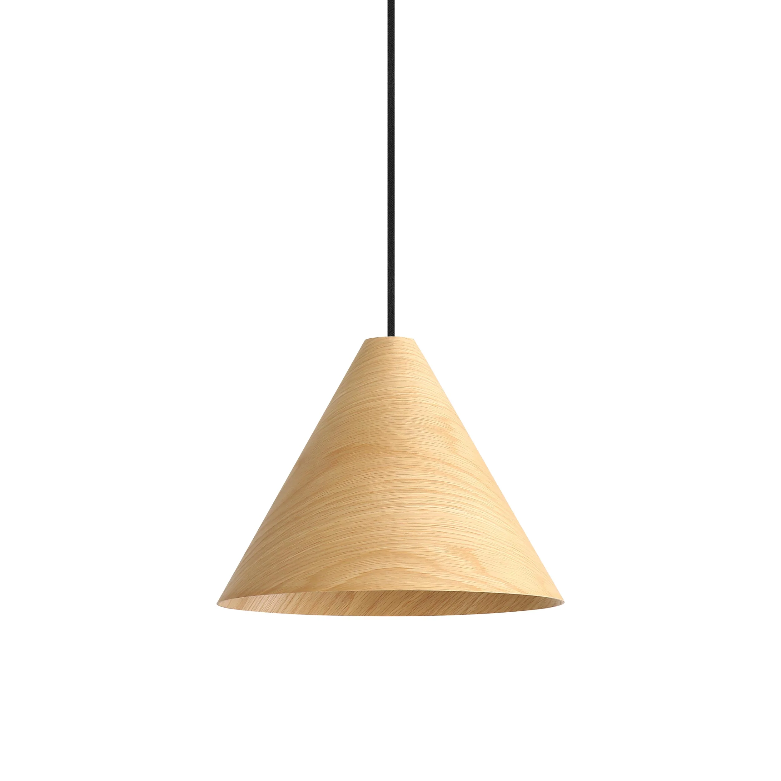 Conique 1-light 13in Pendant in Light Walnut - Image 2