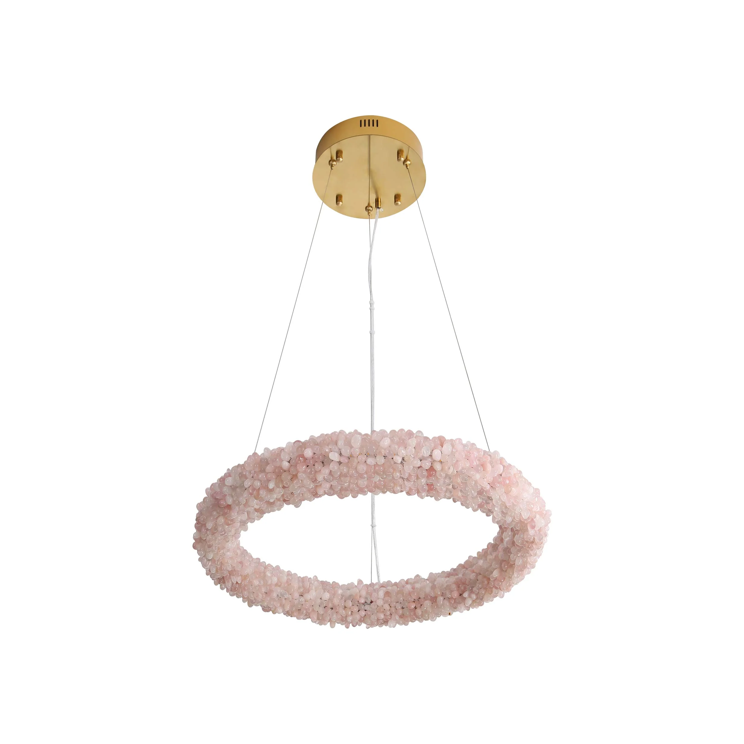 Corallo Integrated LED 22in Chandelier in Coral - Image 3