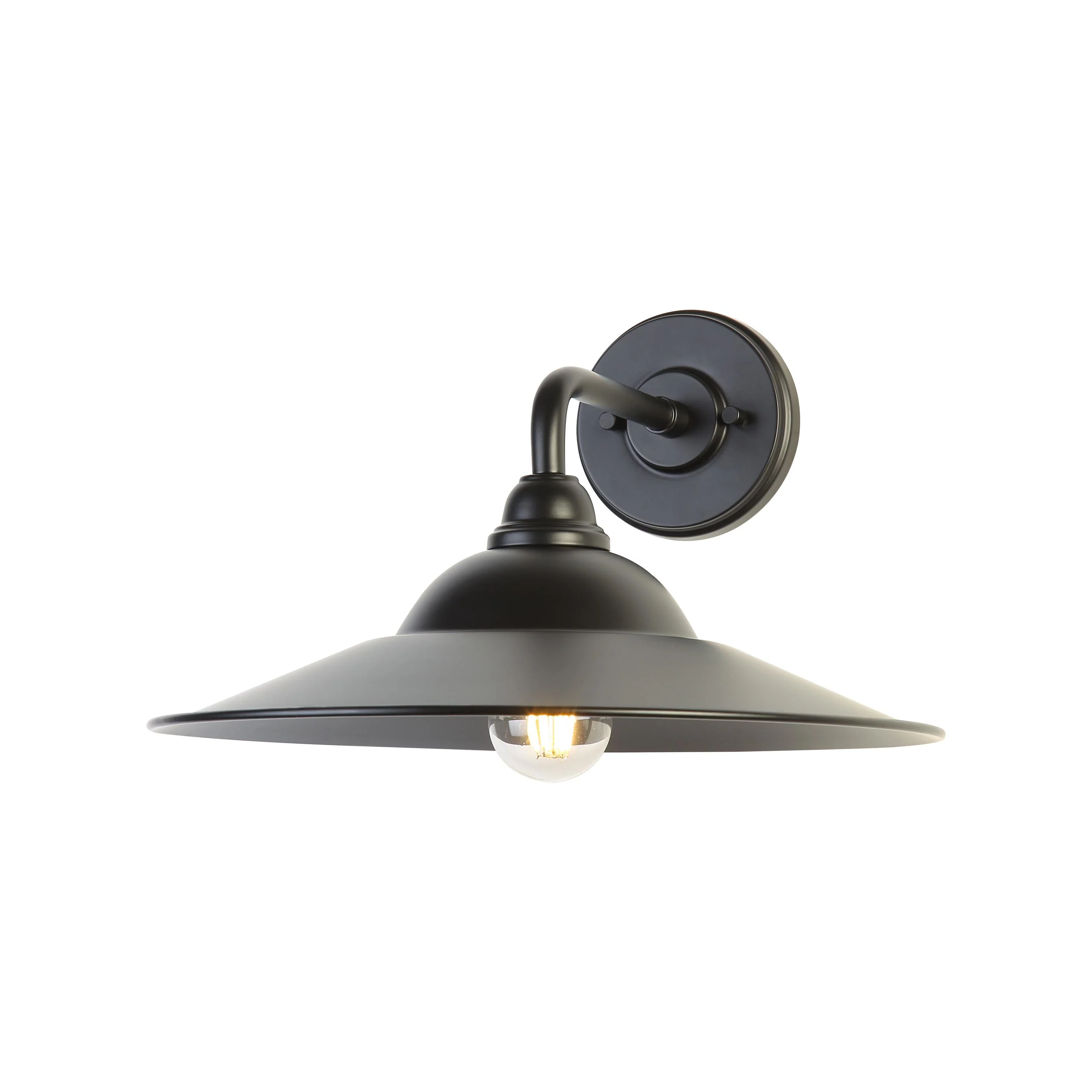 Croma 1-light Wall Sconce in Matte Black shade