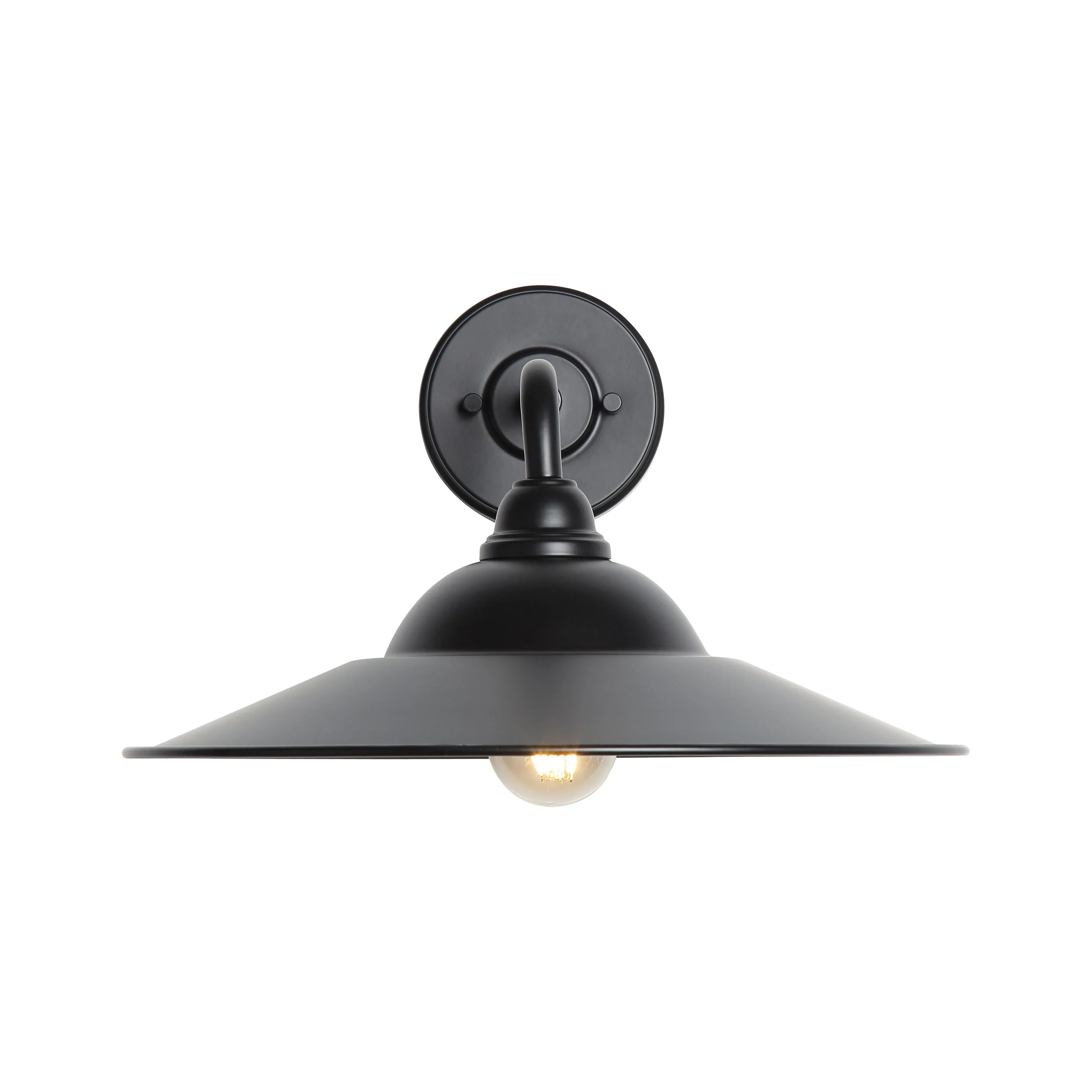Croma 1-light Wall Sconce in Matte Black shade - Image 2