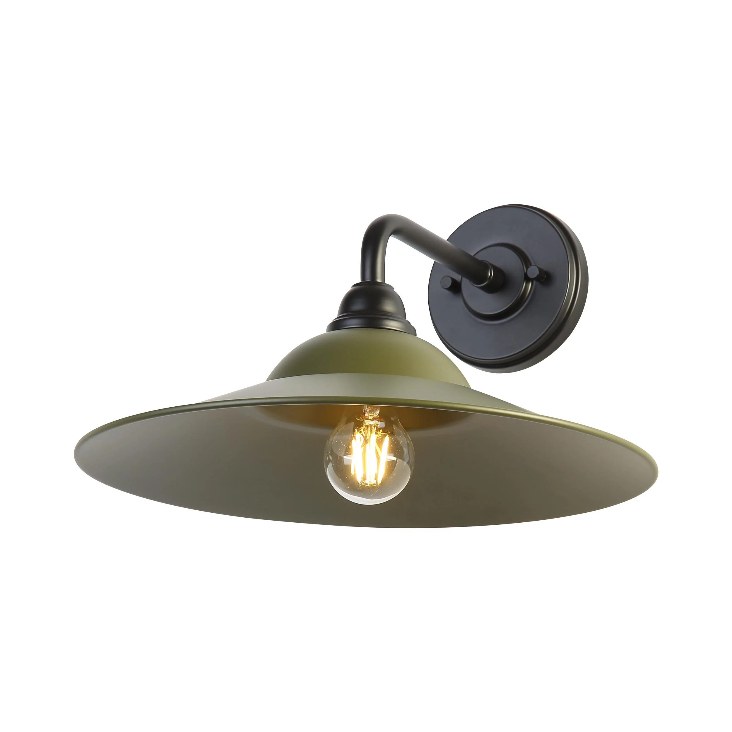 Croma 1-light Wall Sconce in Matte Pine shade