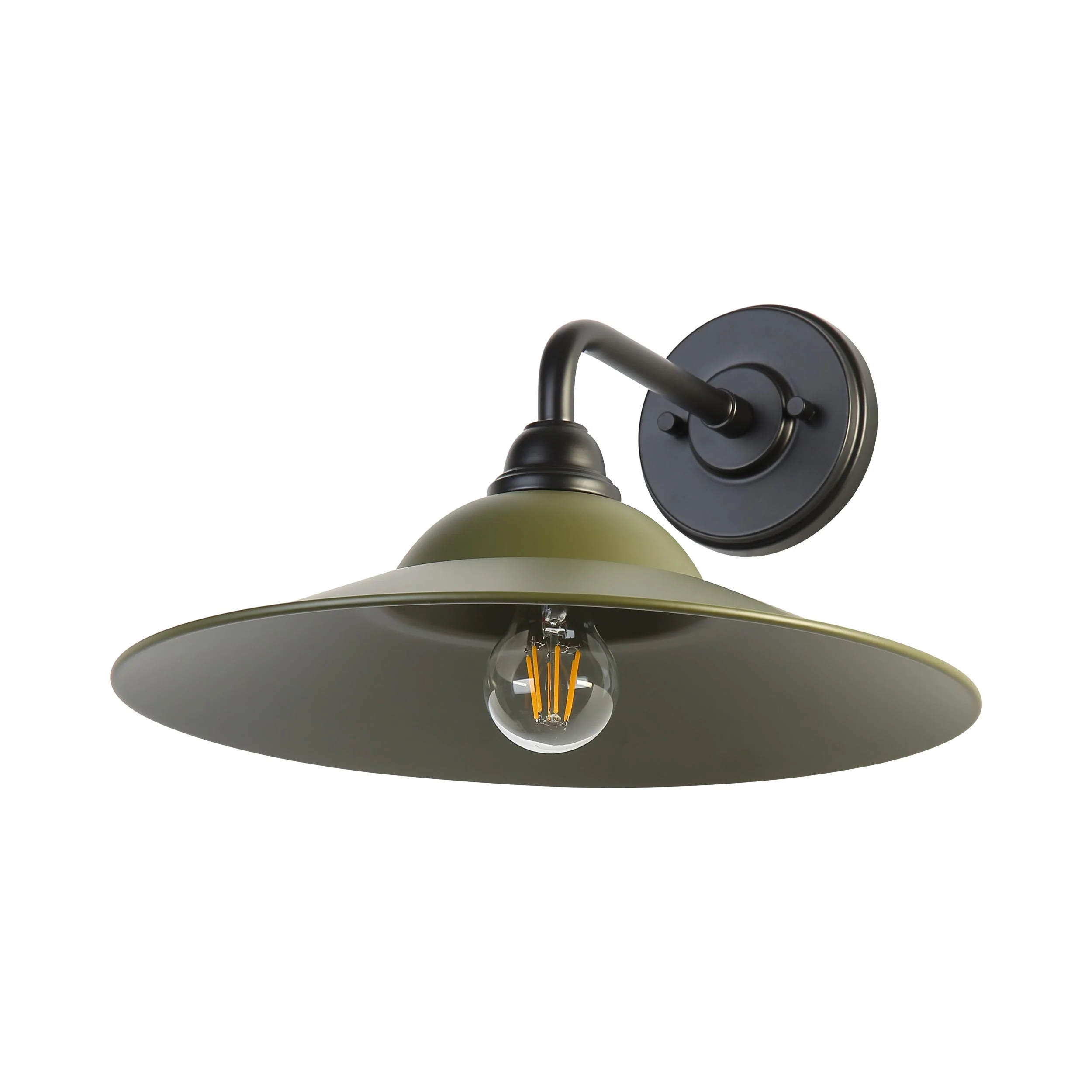 Croma 1-light Wall Sconce in Matte Pine shade - Image 6