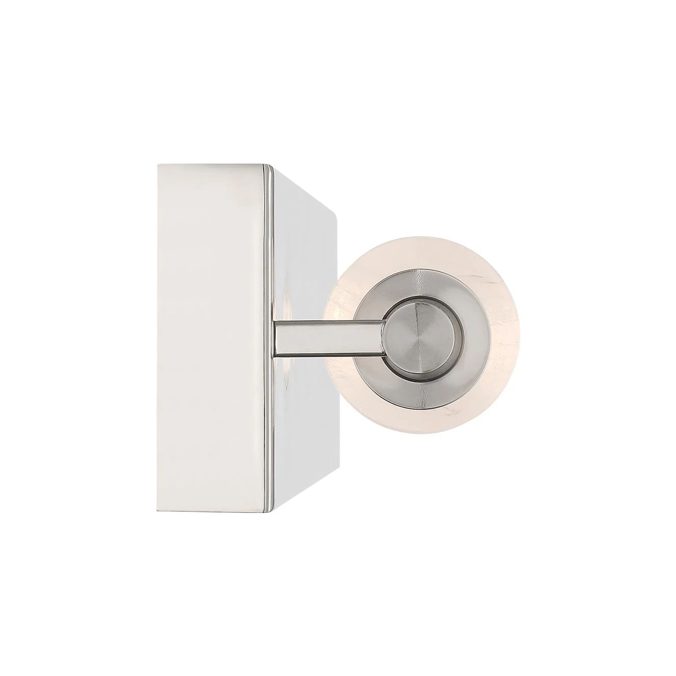 Crystallo Integrated LED Wall Sconce in Polished Nickel - Image 5