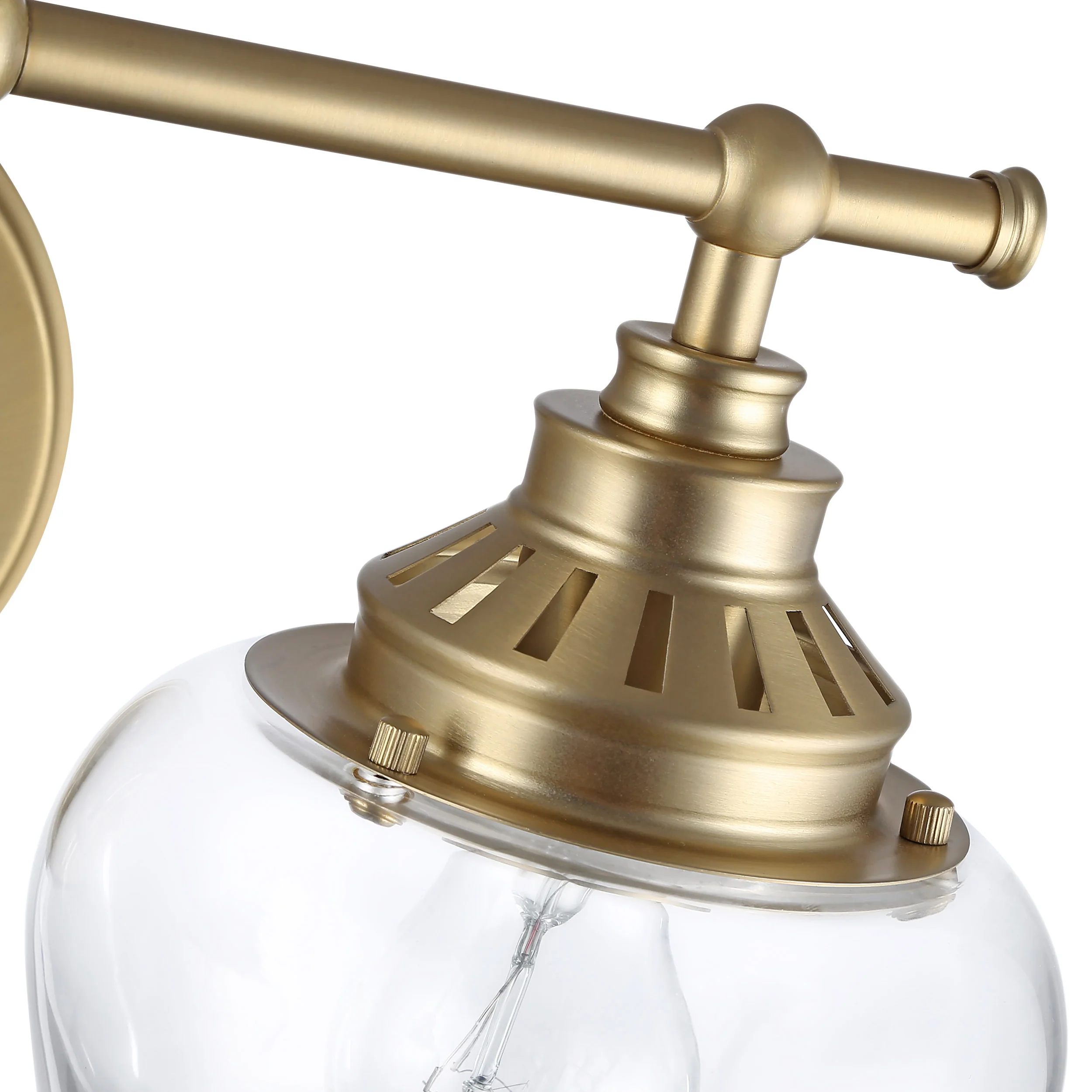 Daphne 2-light Vanity in Brushed Champagne Brass - Image 7
