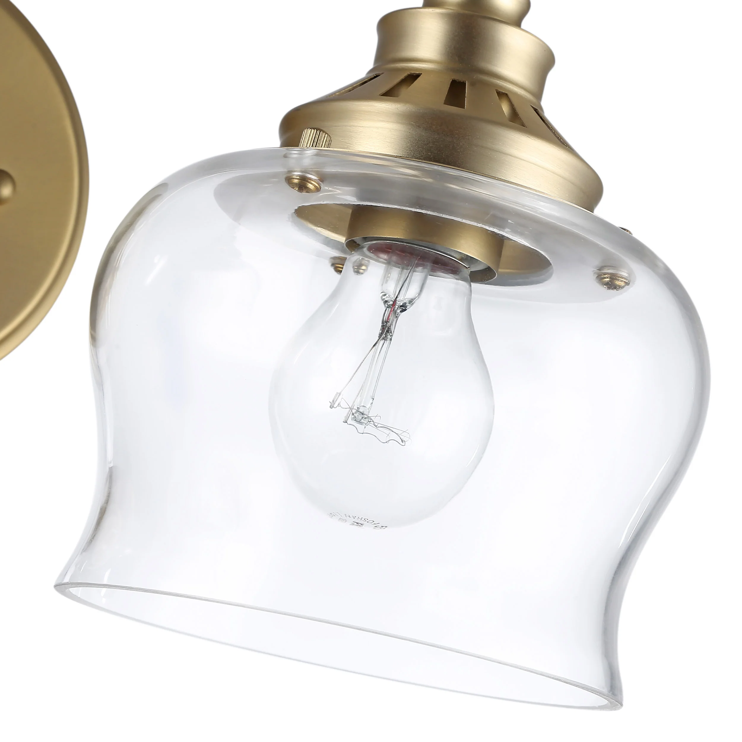 Daphne 2-light Vanity in Brushed Champagne Brass - Image 9