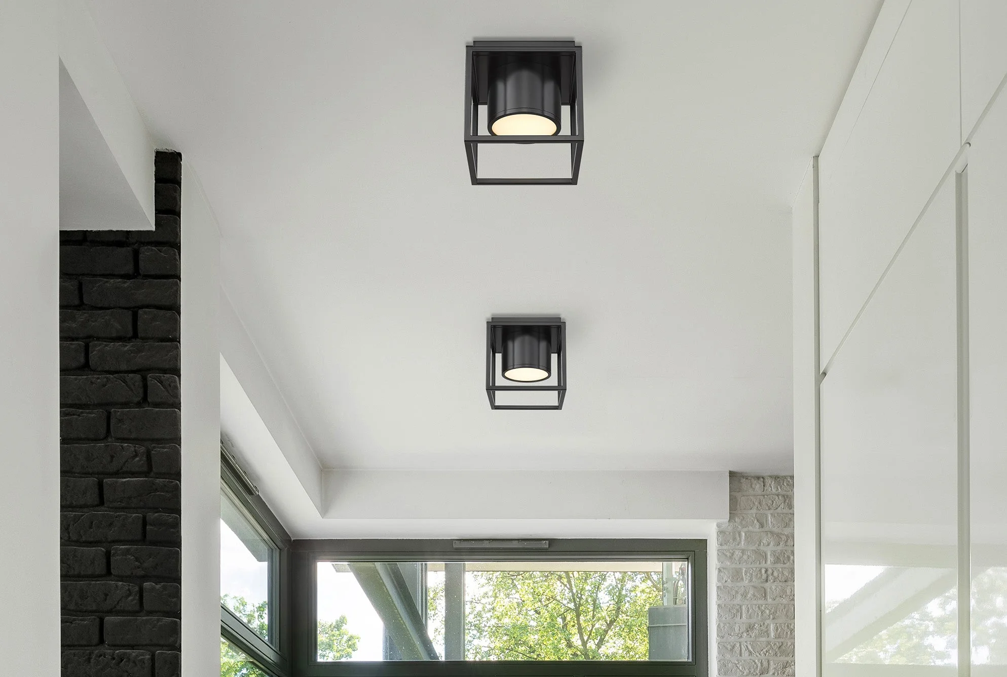 Desmond Integrated LED Flush Mount in Matte Black - Image 6