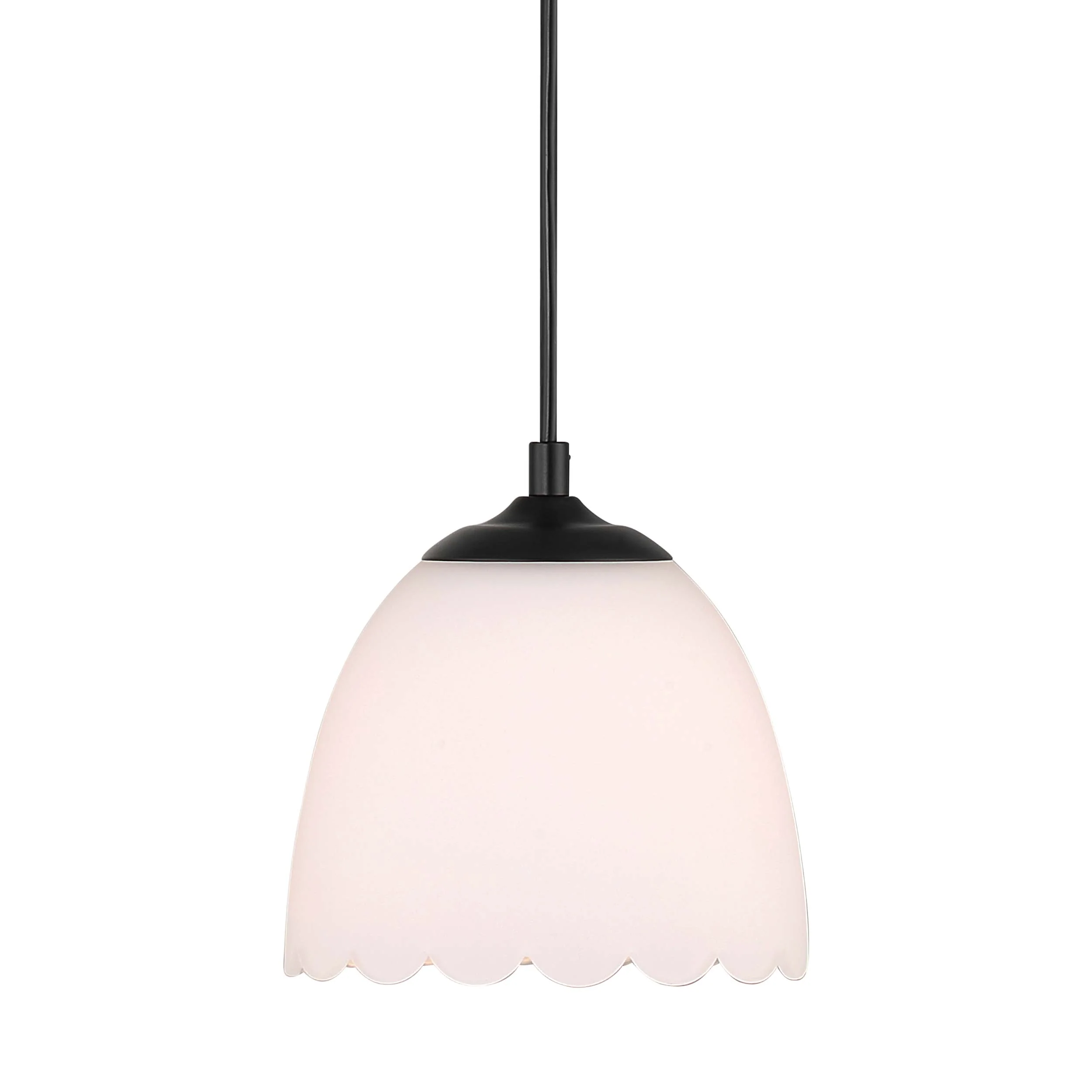 Dorinda 1-light Pendant in Matte Black