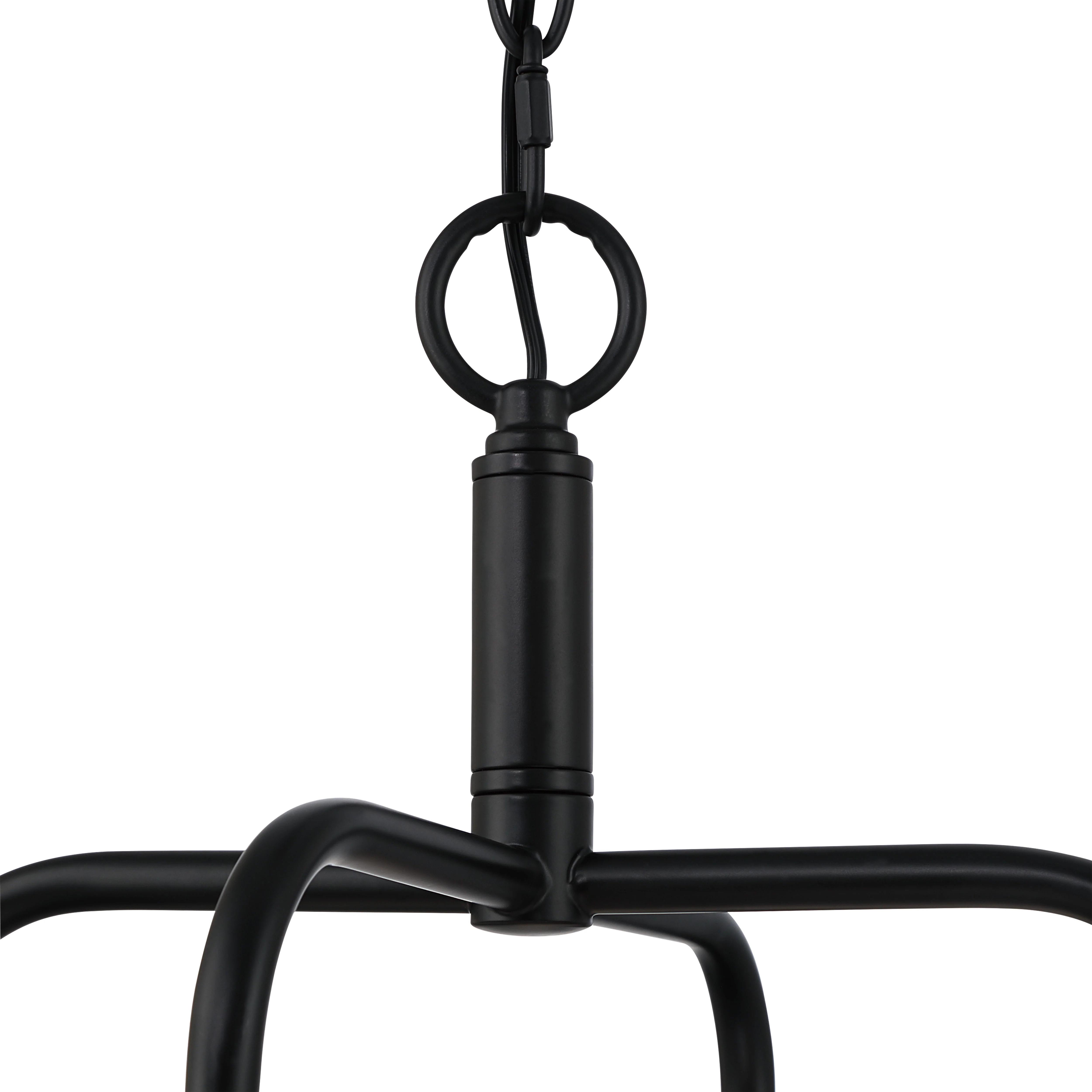 Dorinda 4-light Pendant in Matte Black - Image 5