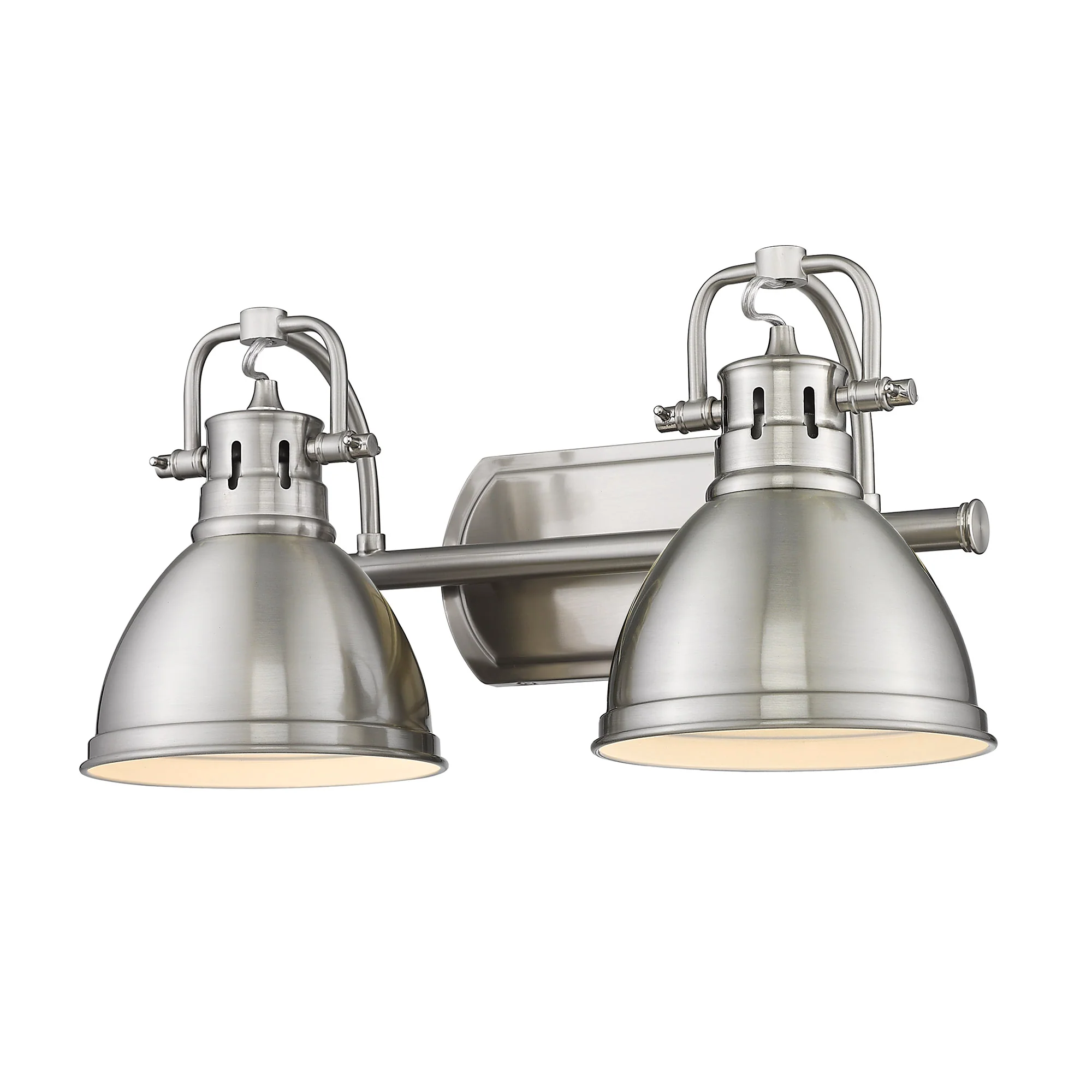 Duncan 2-light Vanity in Pewter
