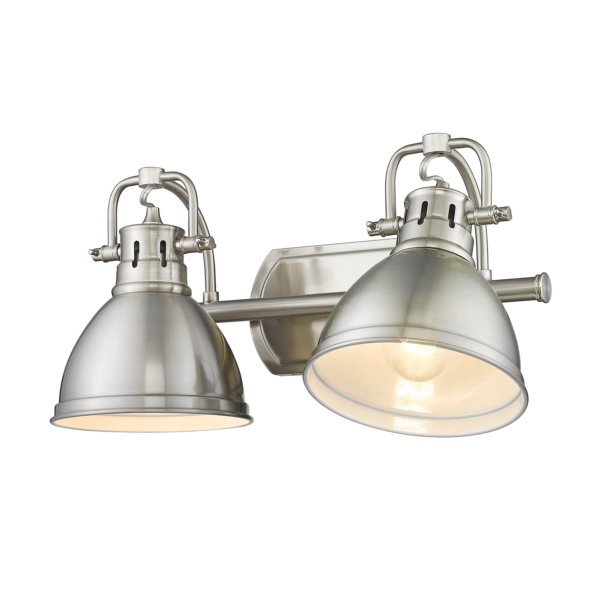 Duncan 2-light Vanity in Pewter - Image 3