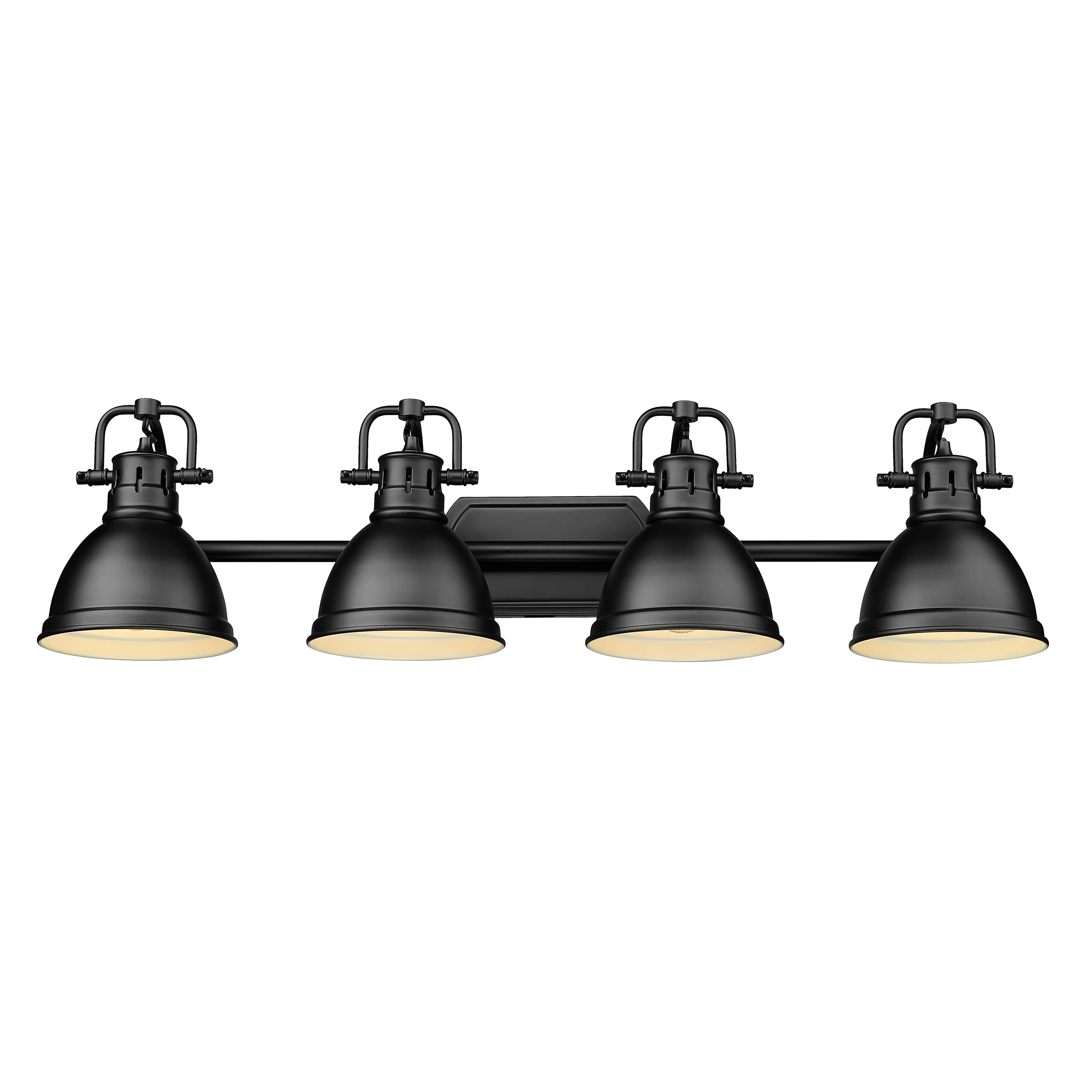 Duncan 4-light Vanity in Matte Black - Image 2