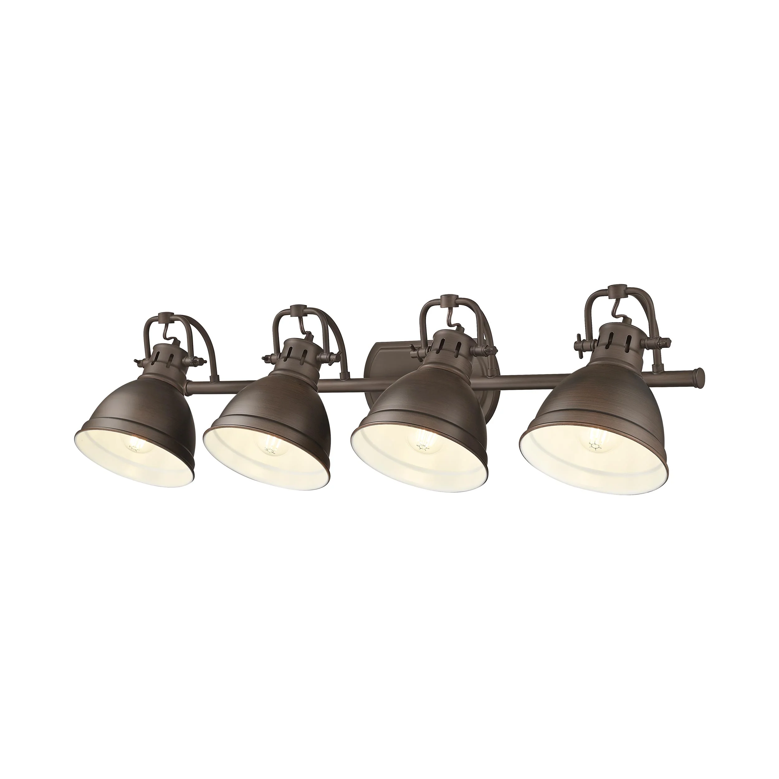Duncan 4-light Vanity in Rubbed Bronze - Image 4