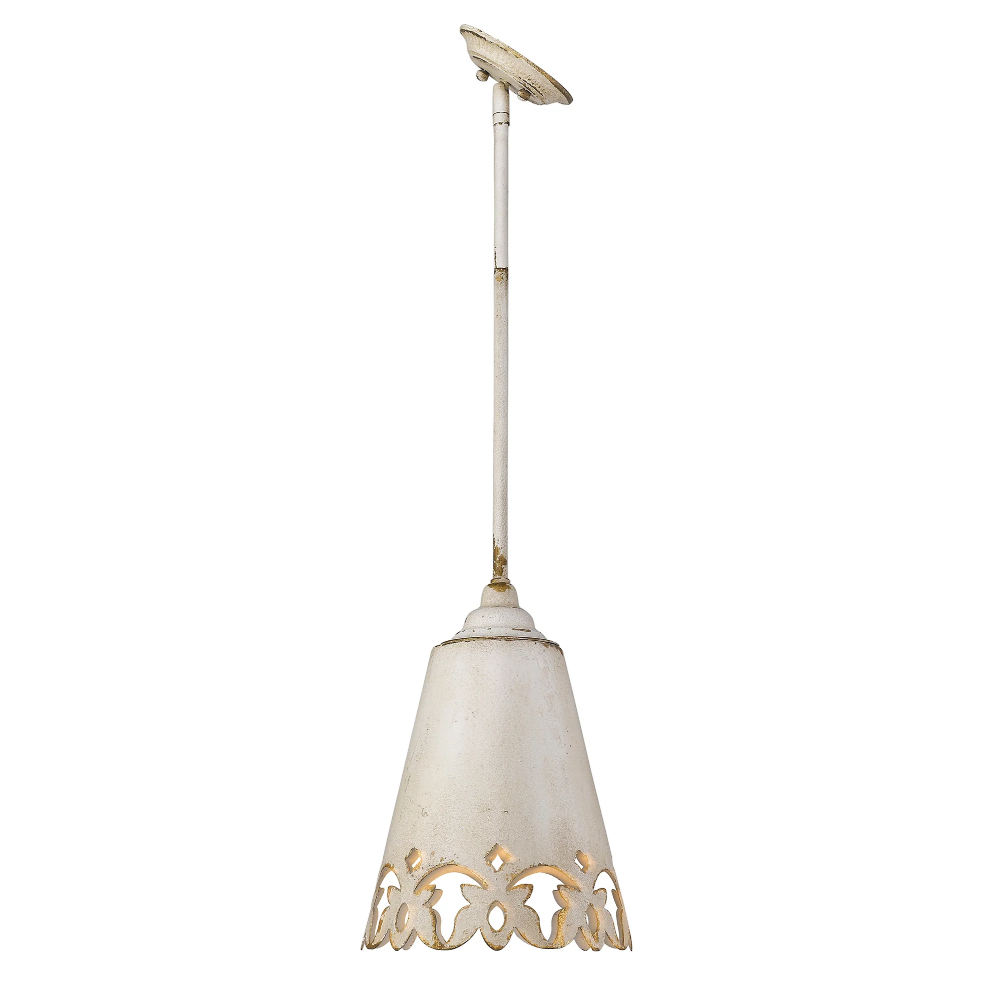 Eloise 1-light Pendant in Antique Ivory - Image 3