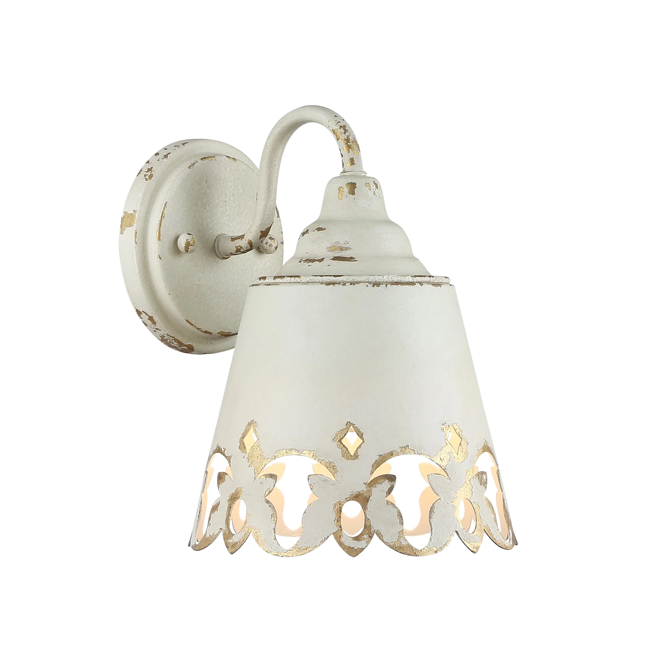 Eloise 1-light Vanity in Antique Ivory - Image 3
