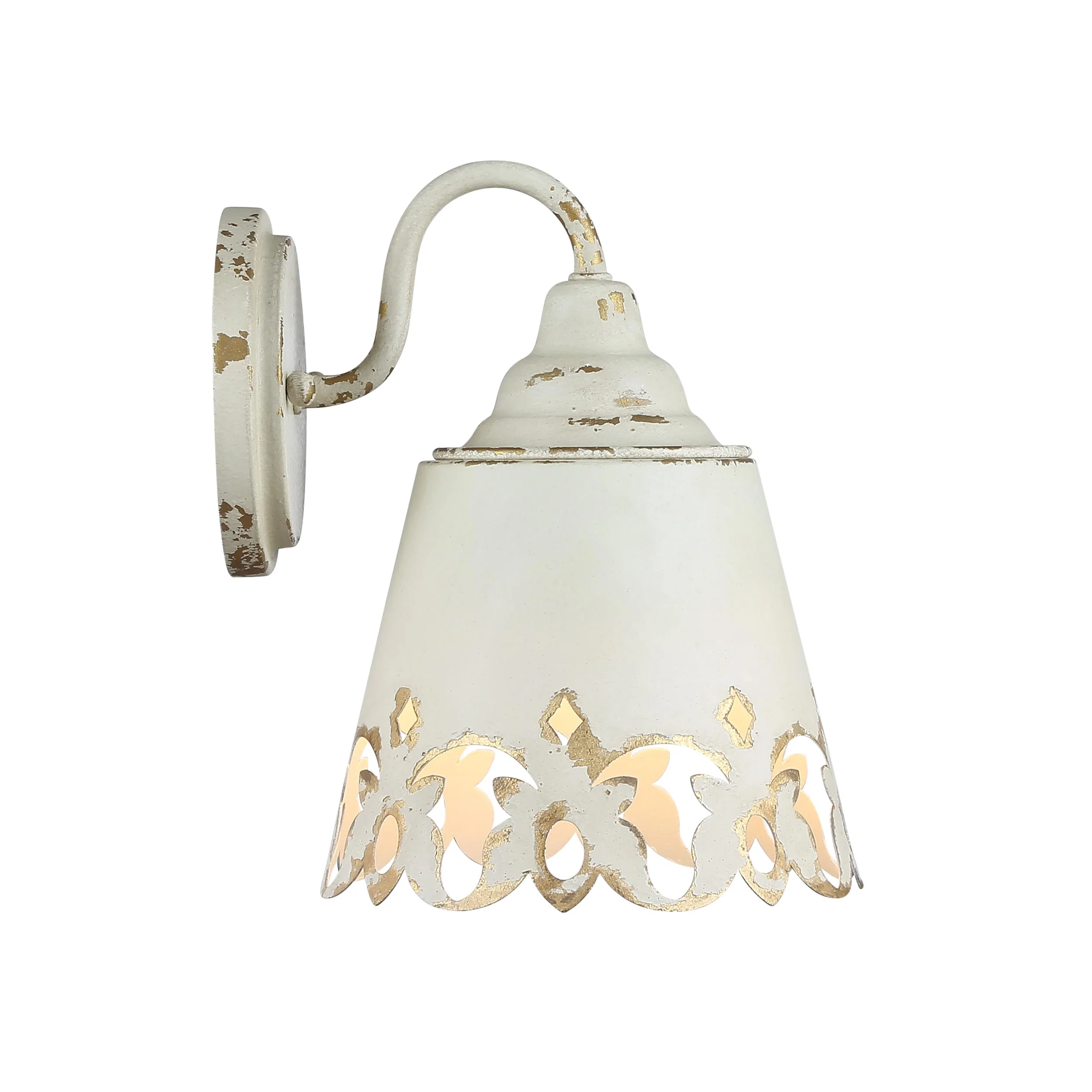 Eloise 1-light Vanity in Antique Ivory - Image 4