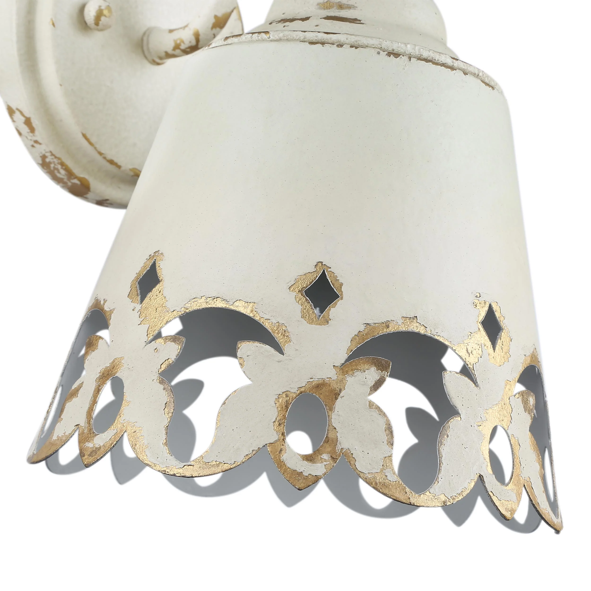 Eloise 1-light Vanity in Antique Ivory - Image 7