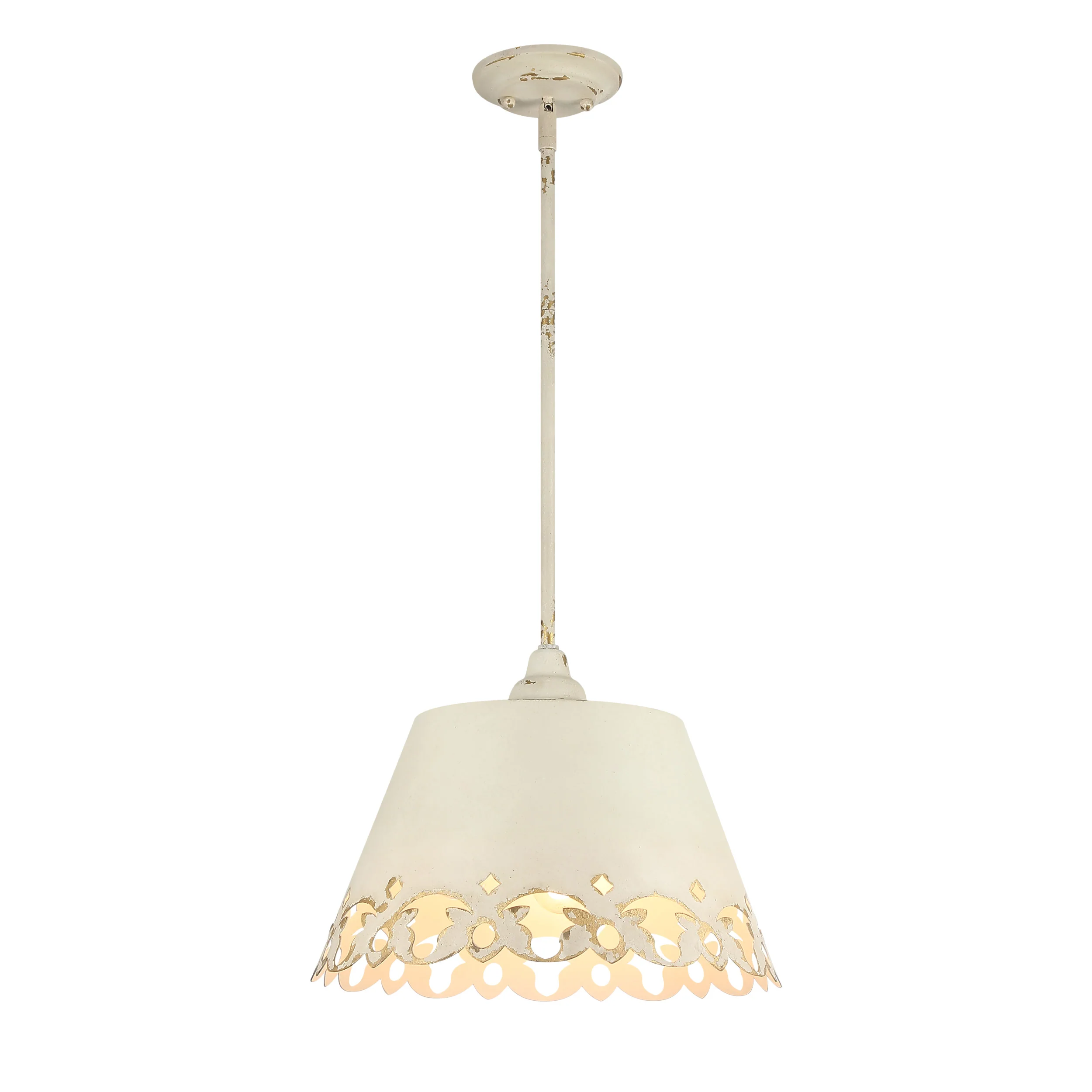 Eloise 3-light Pendant in Antique Ivory - Image 3